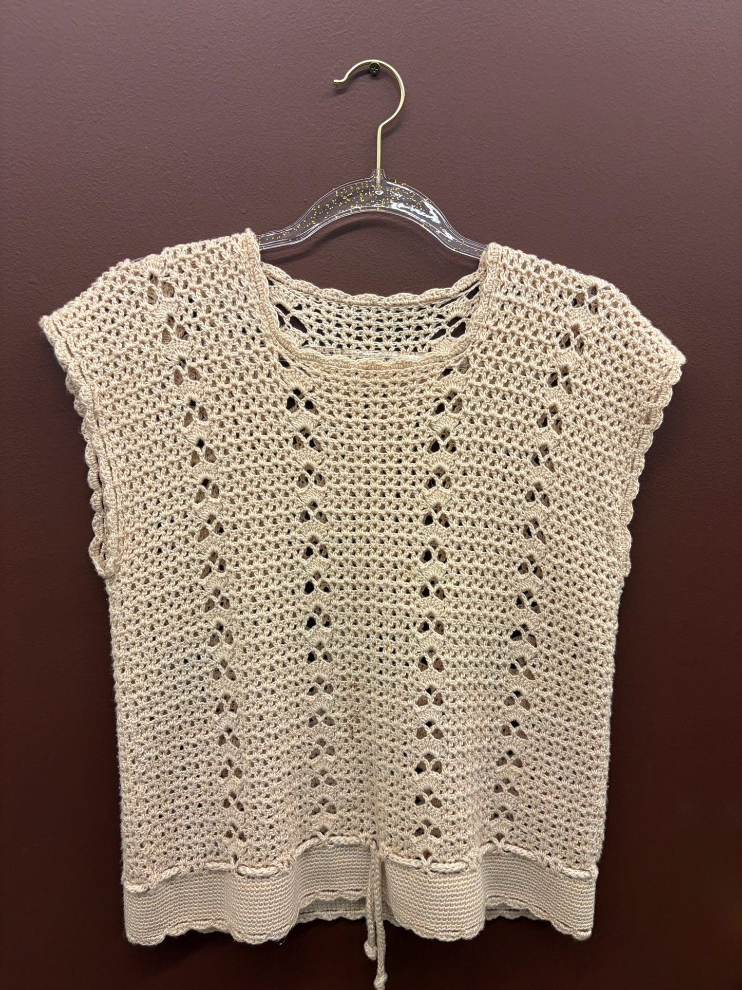 Crotchet Sleeveless Top