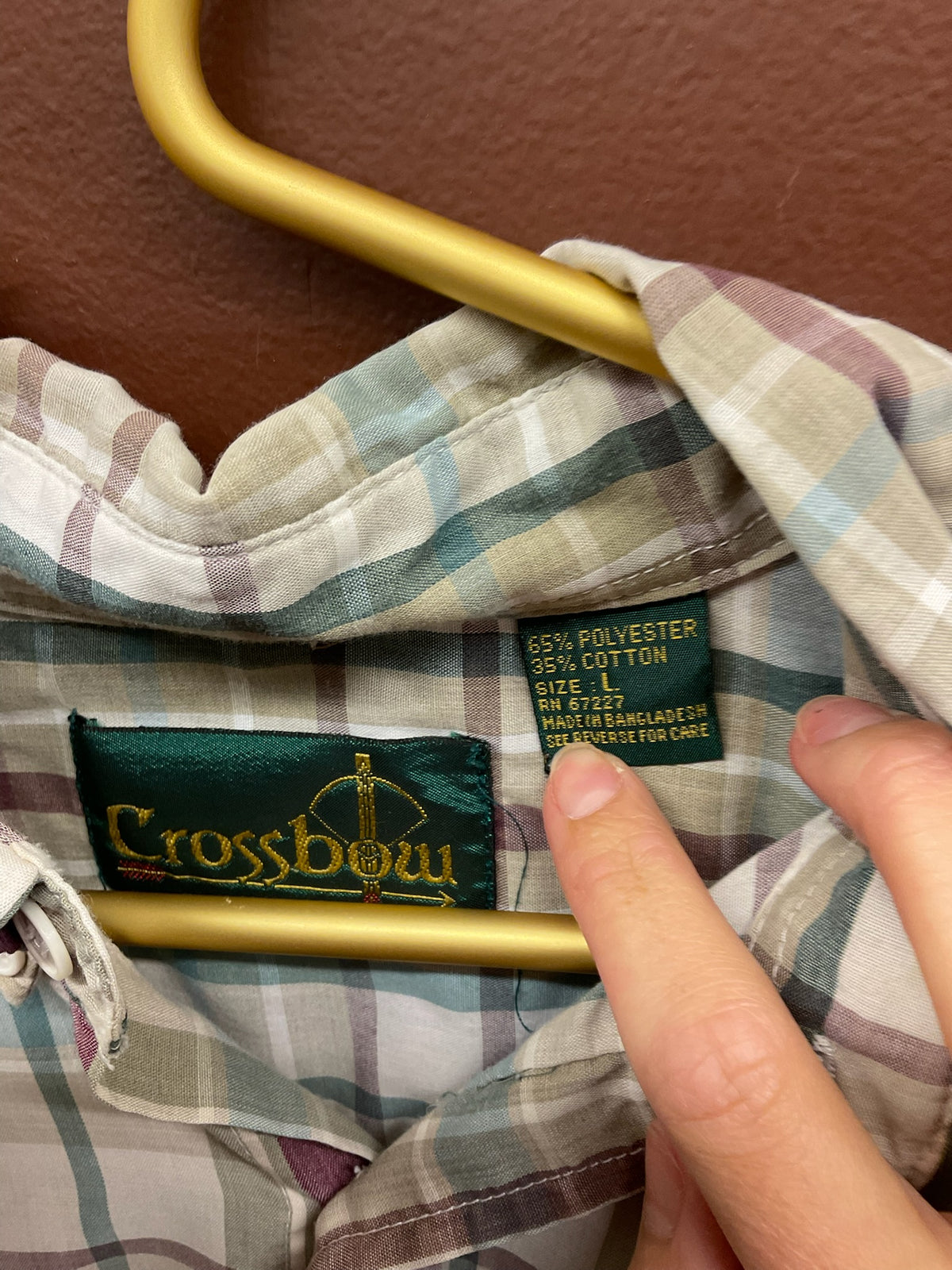 Vintage Crossbow Plaid