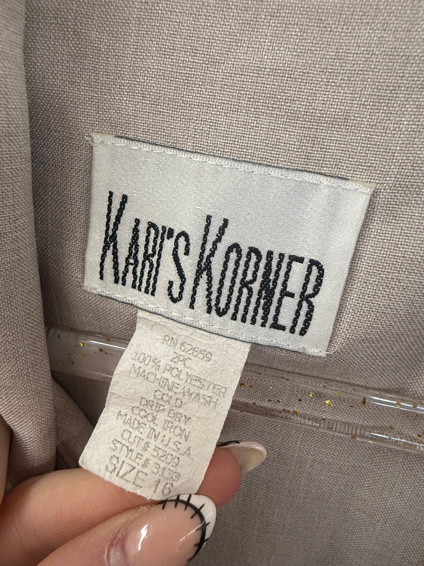 Double Button Short Sleeve Blazer