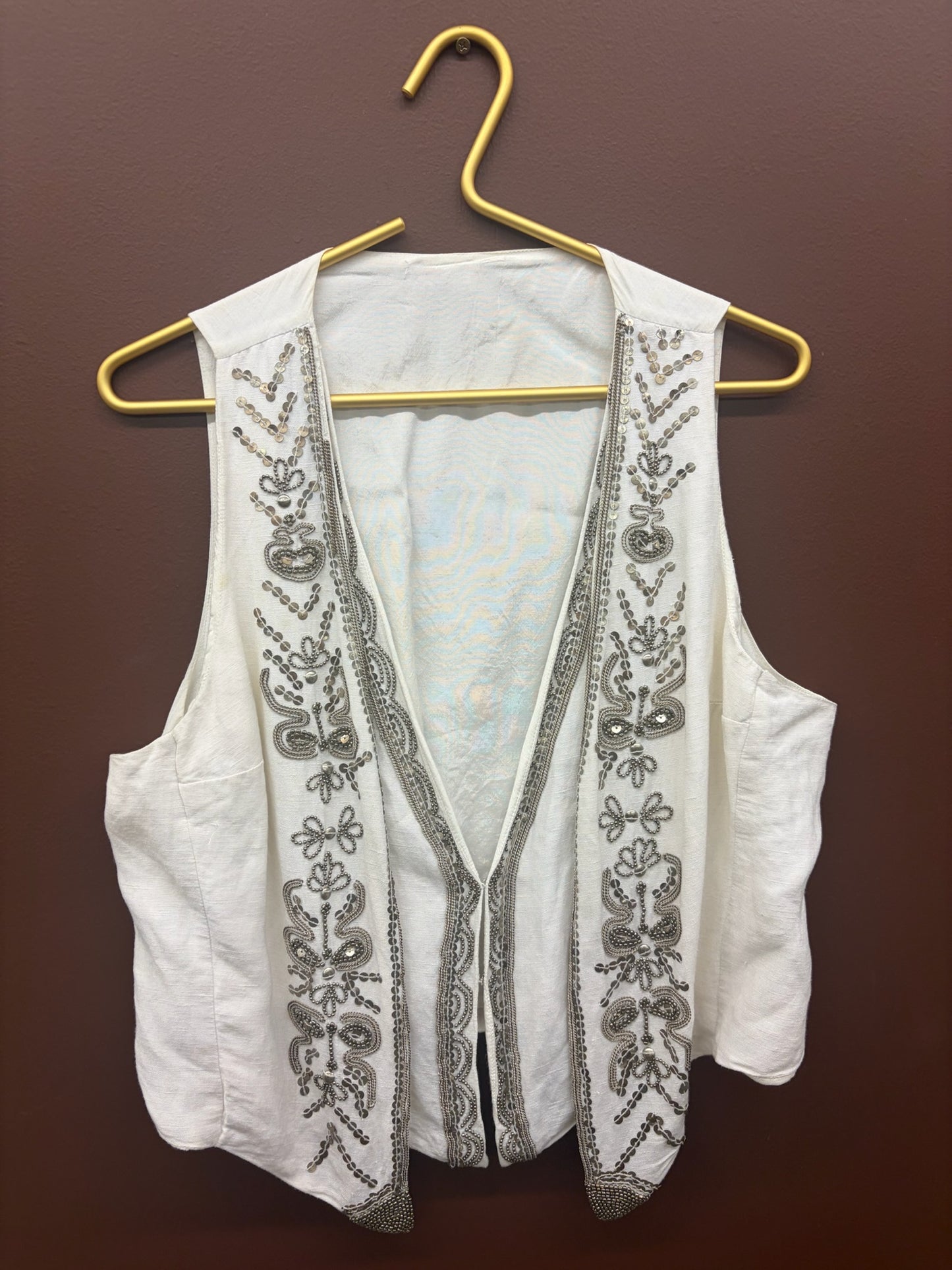 Embroidered Vest