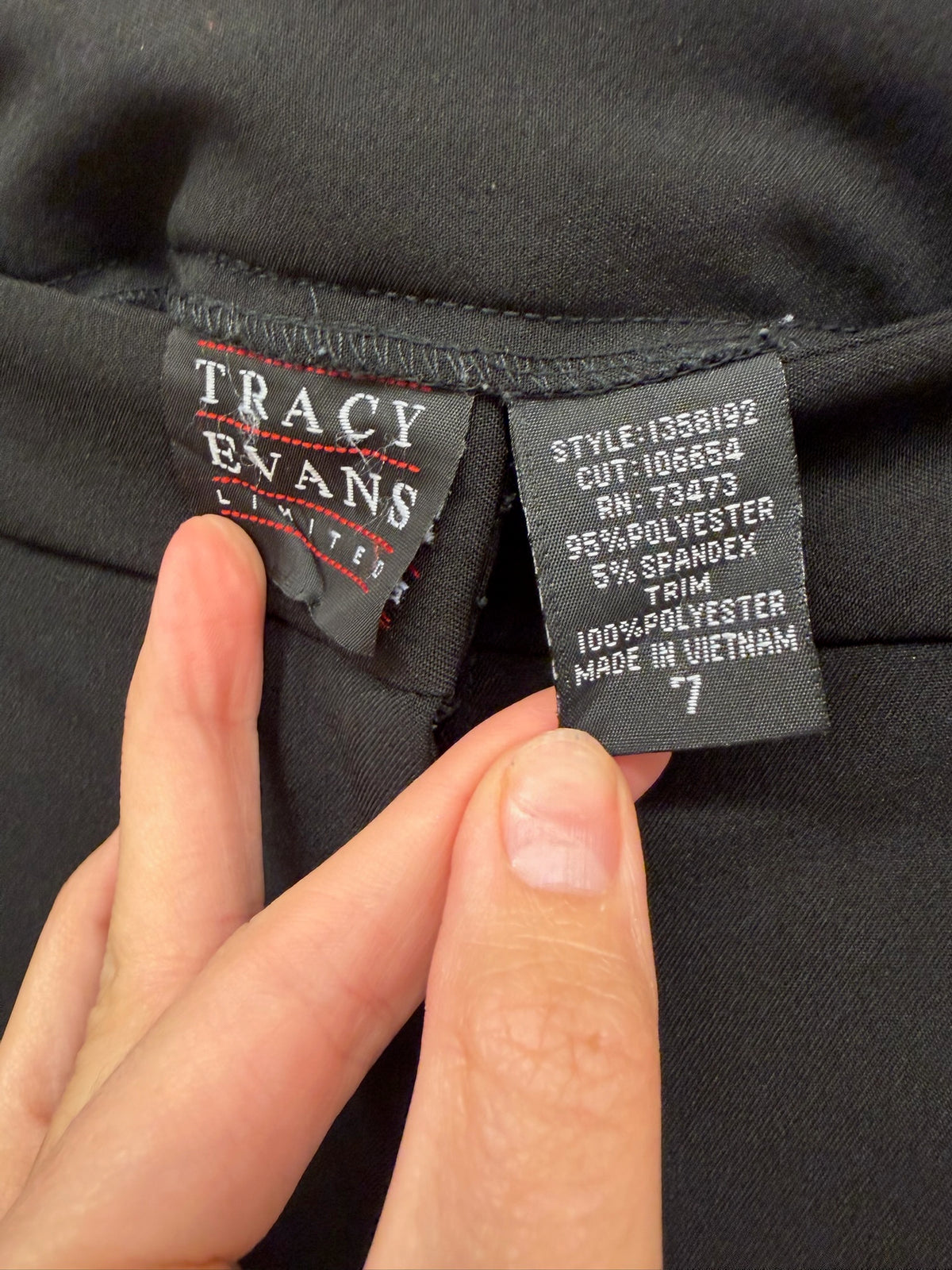 Black Y2K Satin Pocket Dress Pants