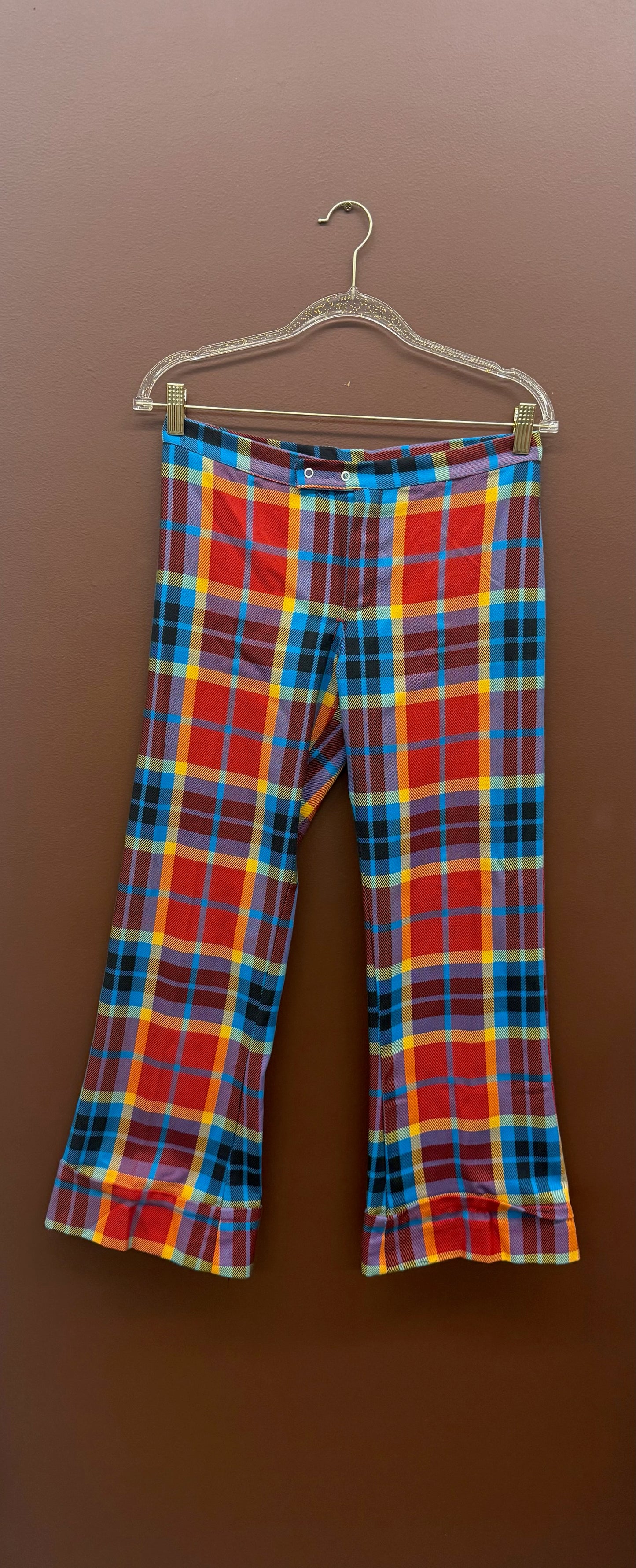 Plaid Bell Bottoms