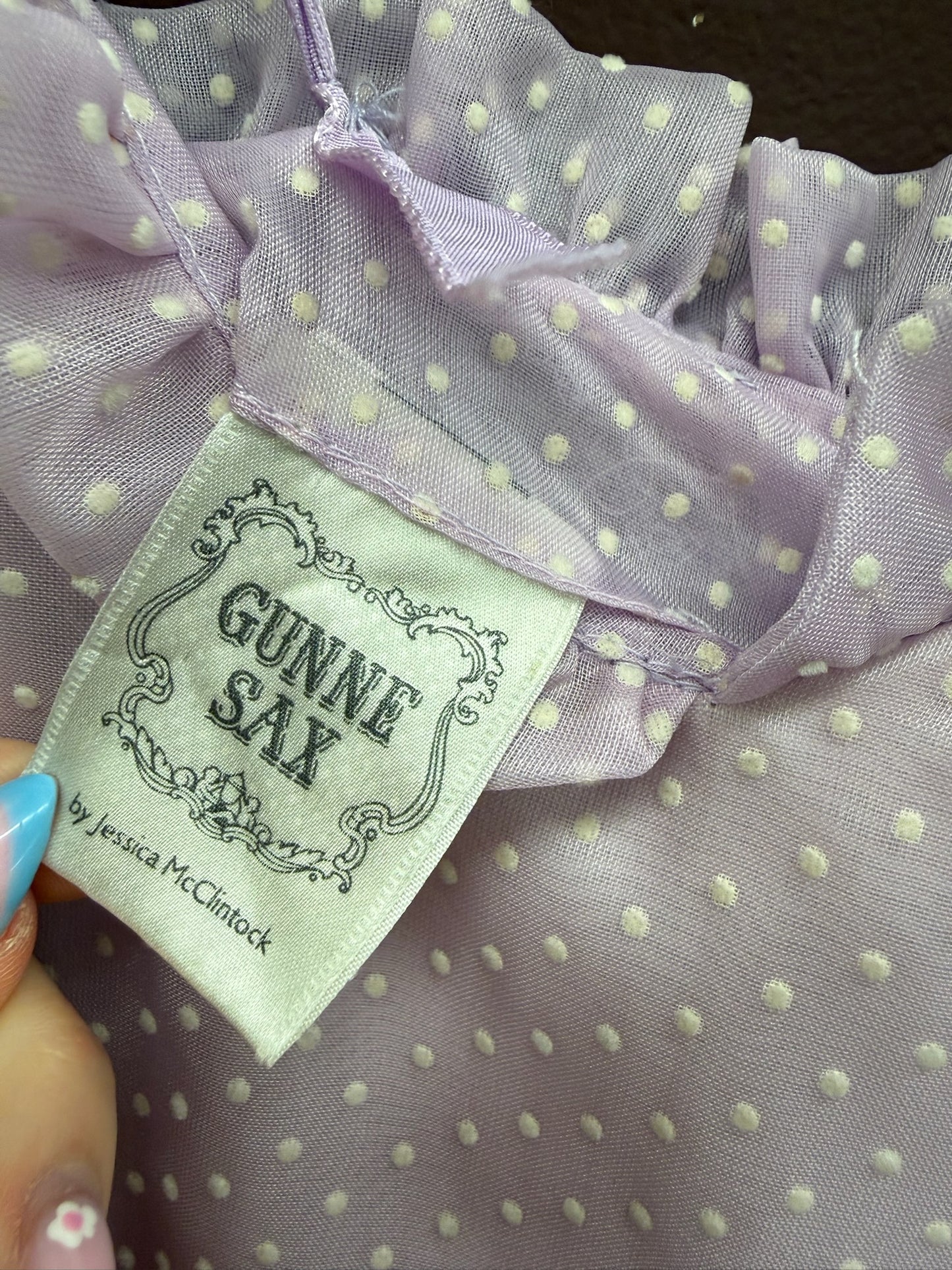 Original Gunne Sax Prom Dress