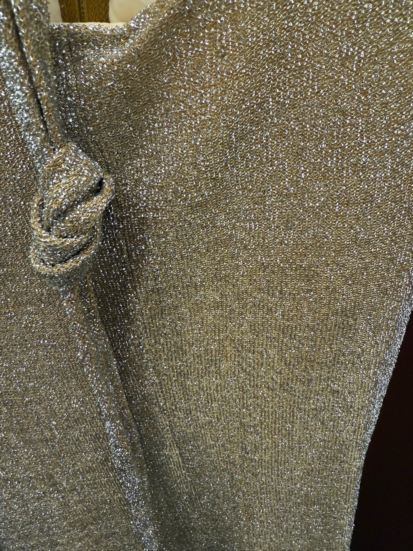 1970’s Gold Metallic Dress