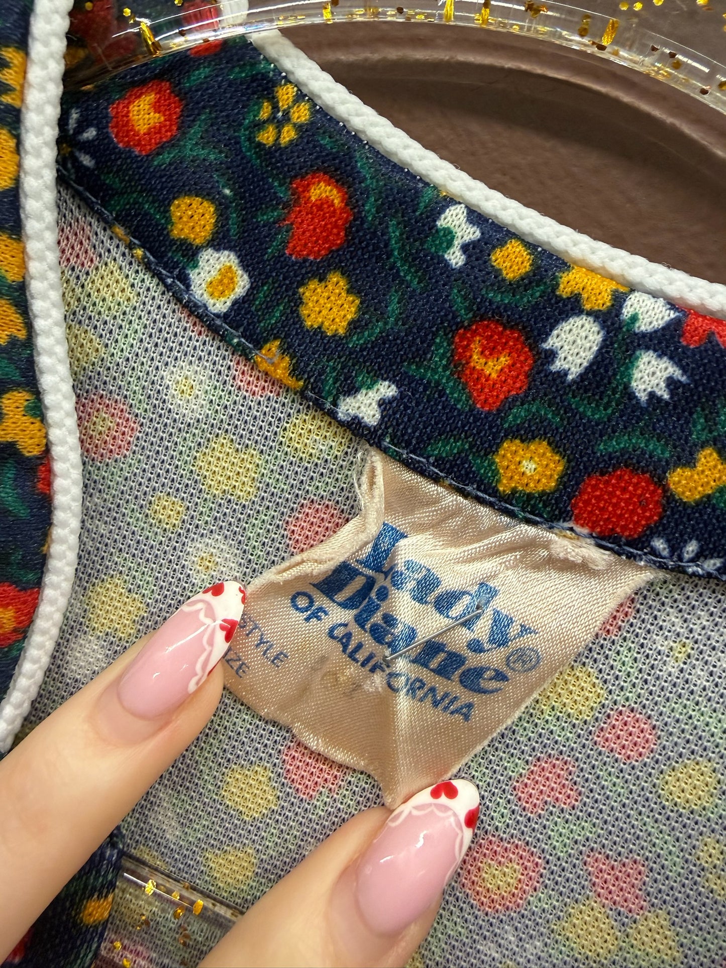 1970’s Vintage Scrub/Smock Top