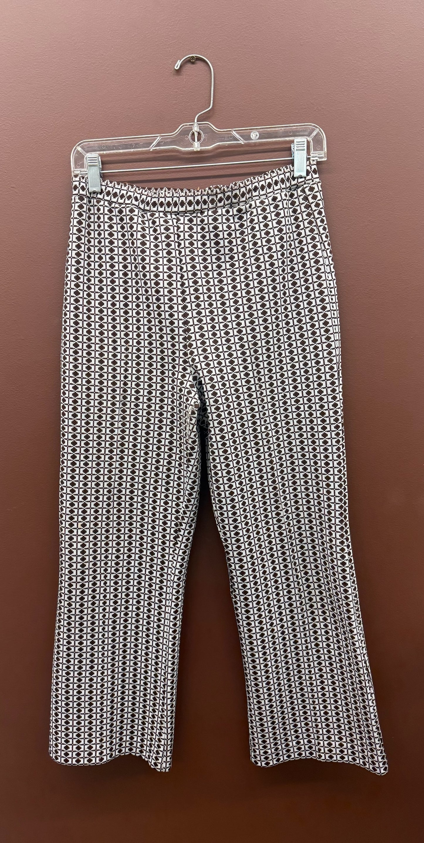 Brown Pattern Pants