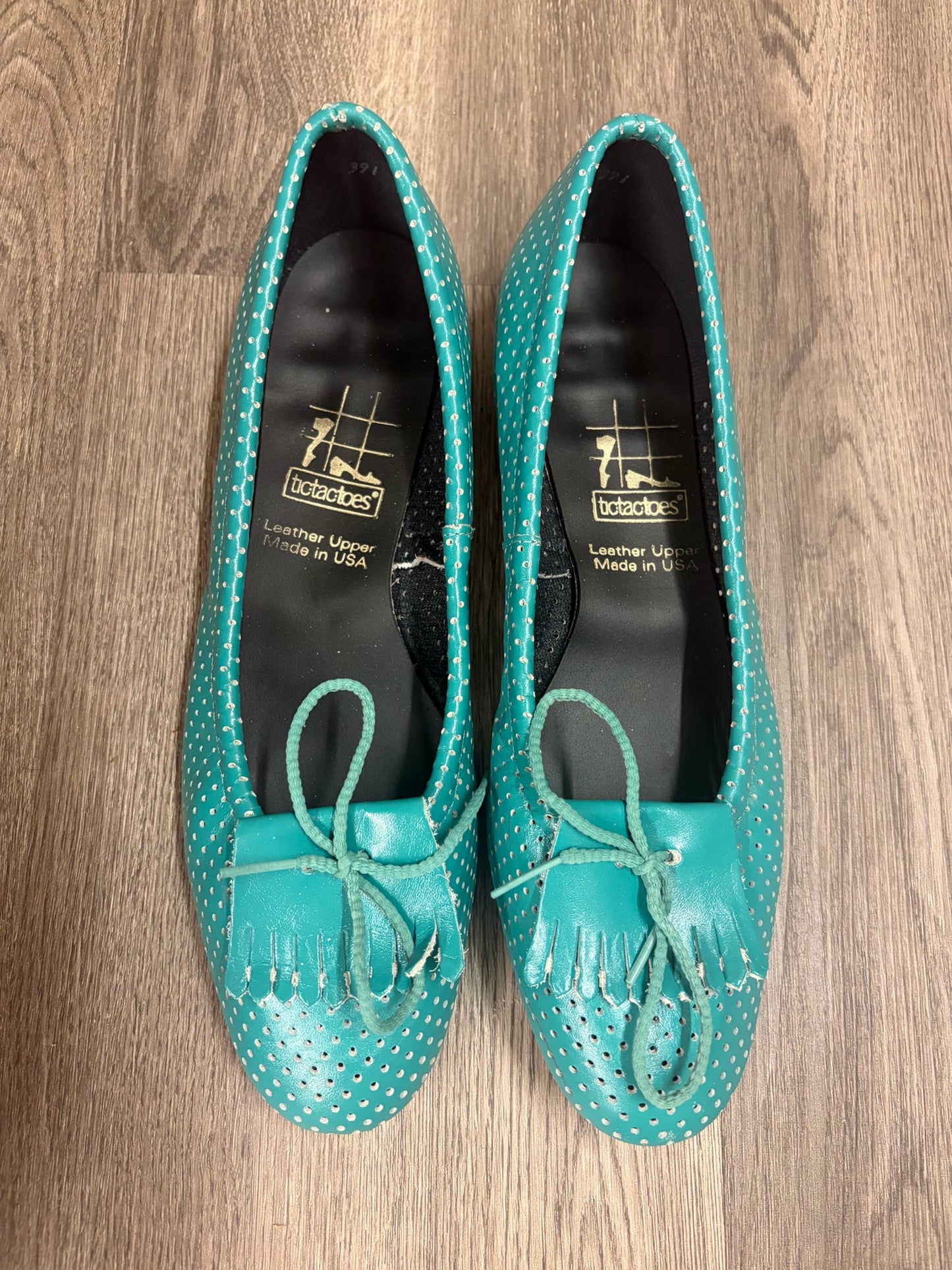 Turquoise Loafers