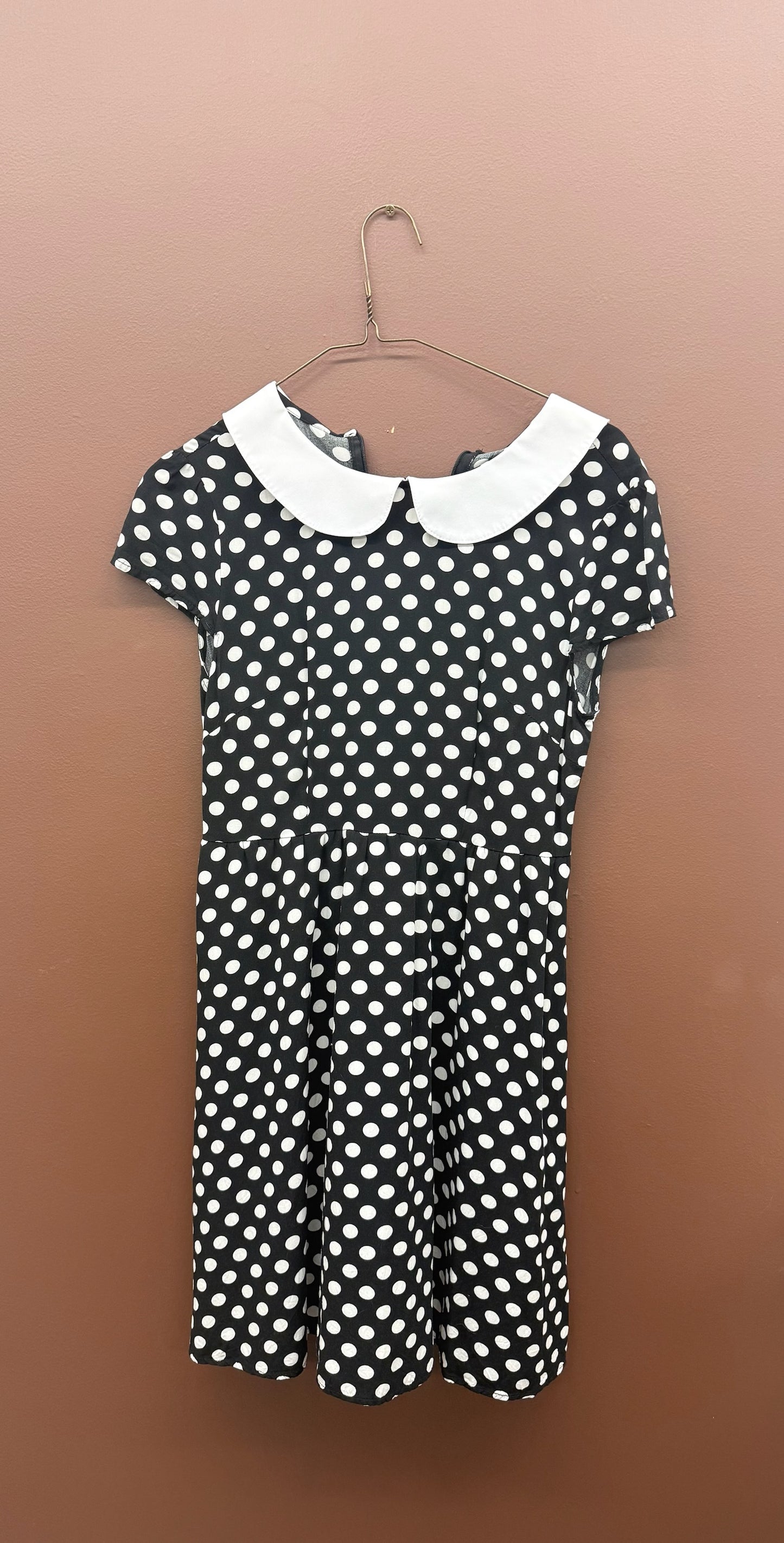 Black & White Polka Dot Dress