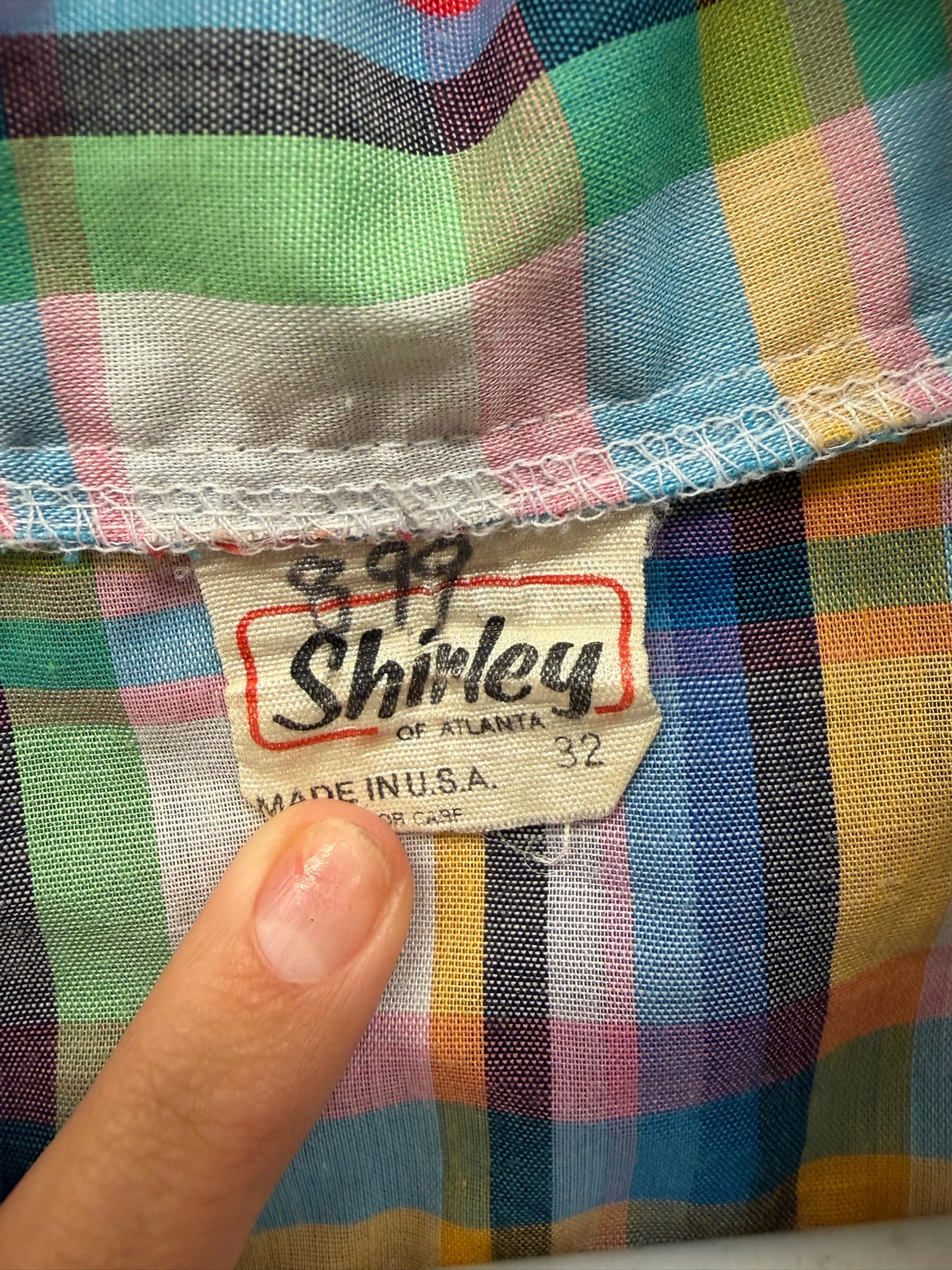Plaid Button Up