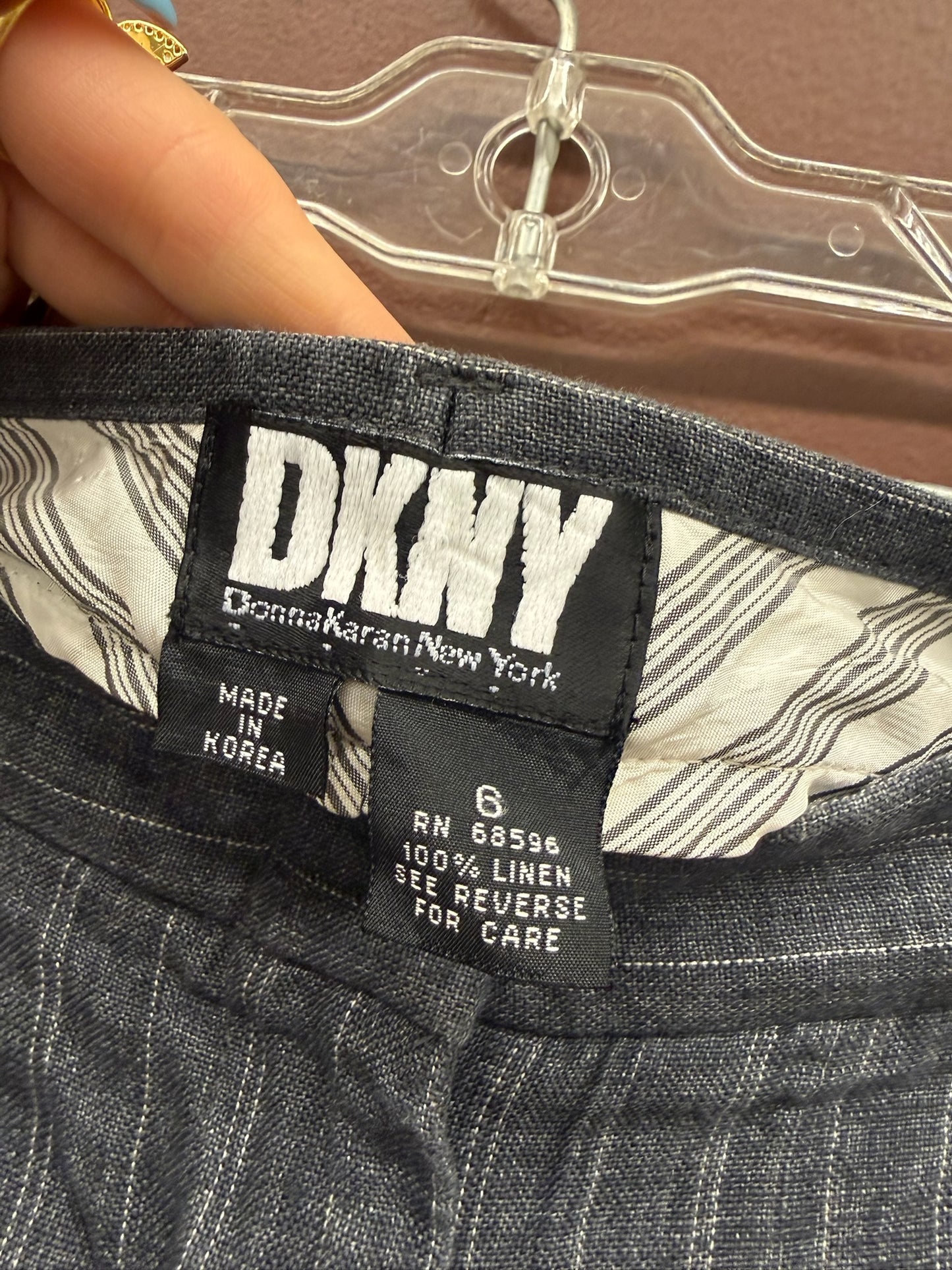 Y2K DKNY Linen Shorts