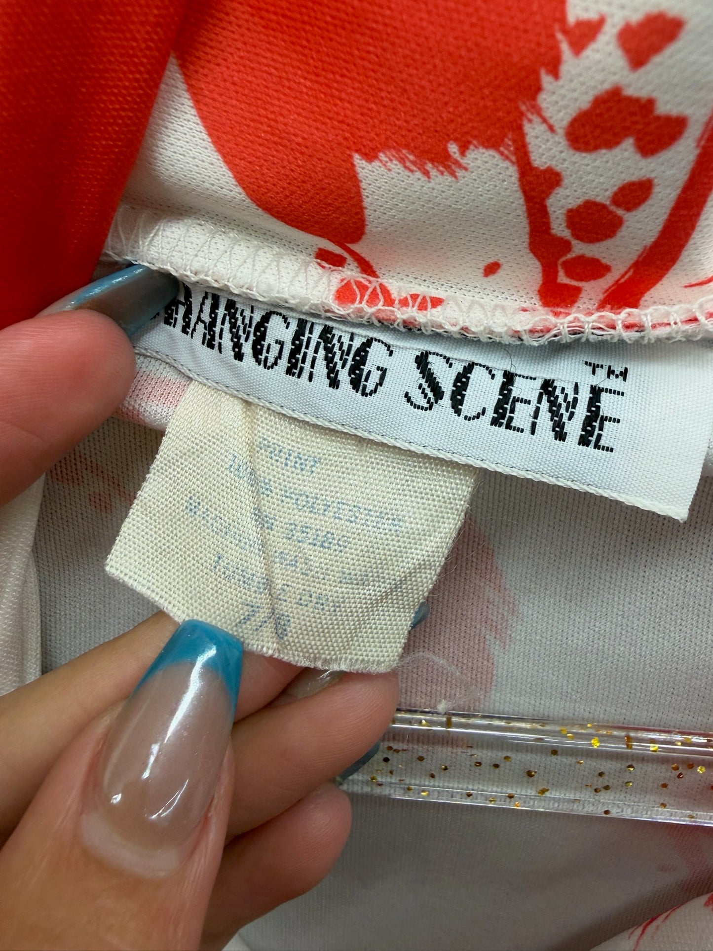 Orange Splat Shirt