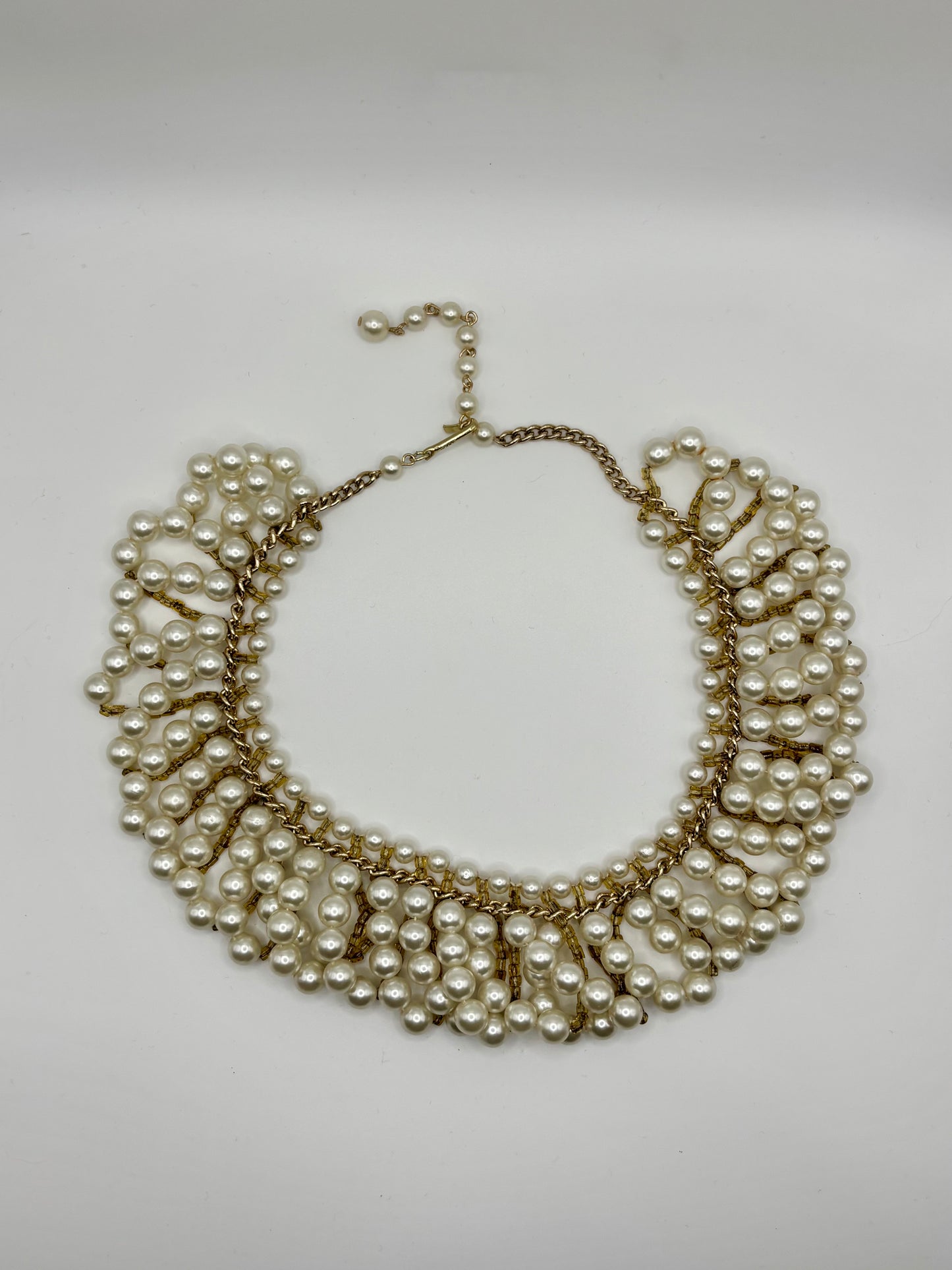 Vintage Pearl Collar Choker