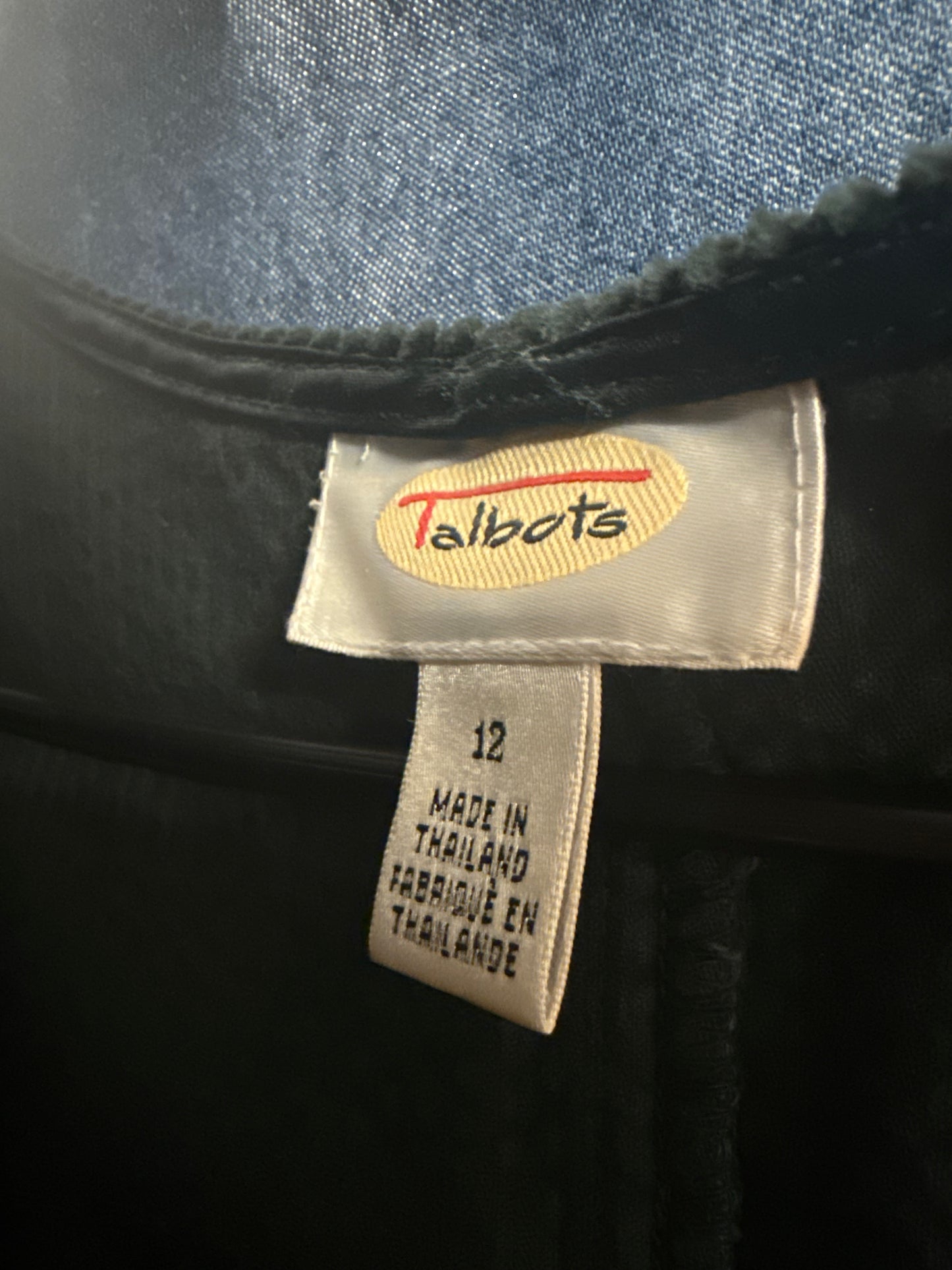 Corduroy Shift Dress