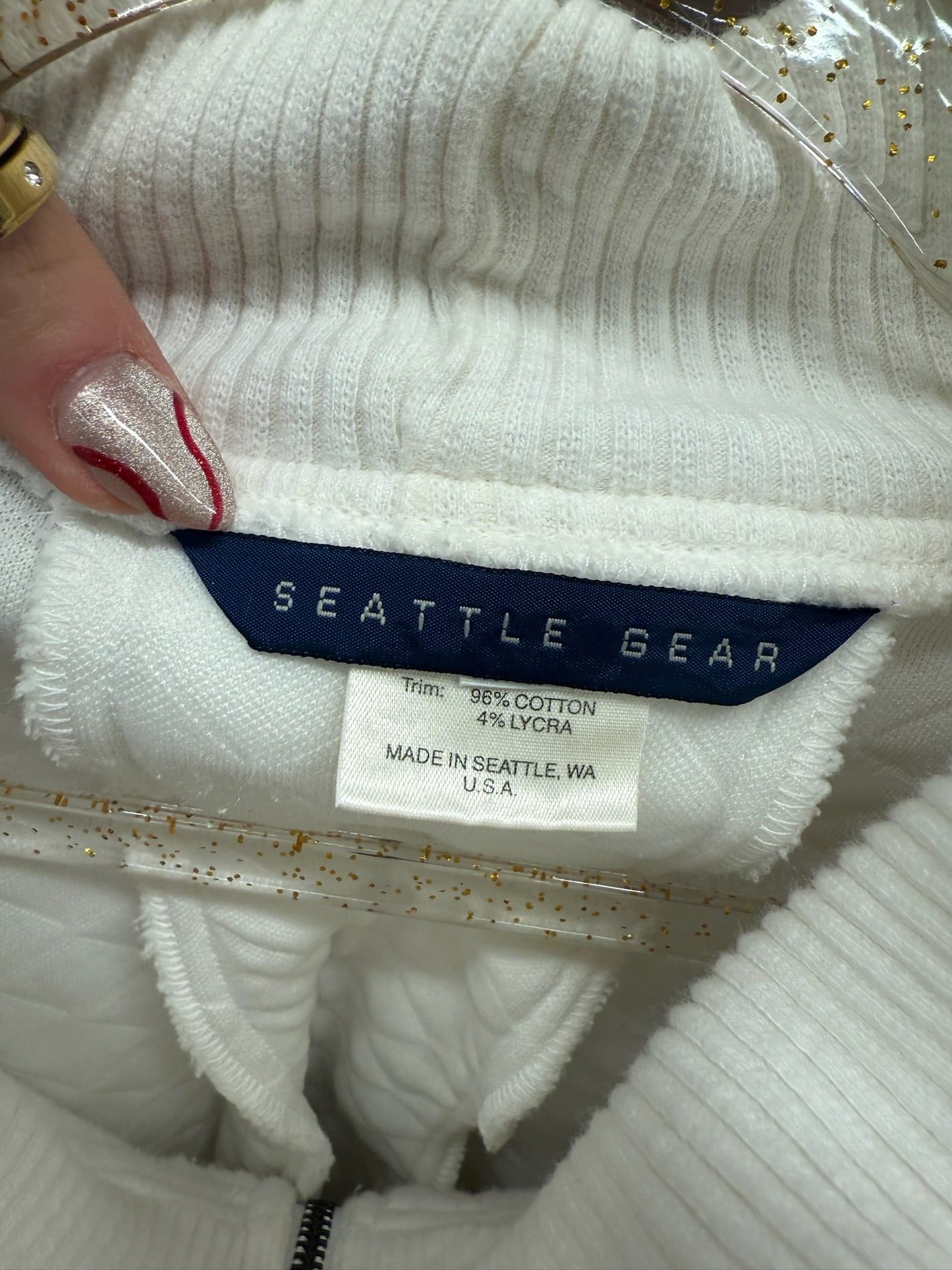 White Quilted Jacket