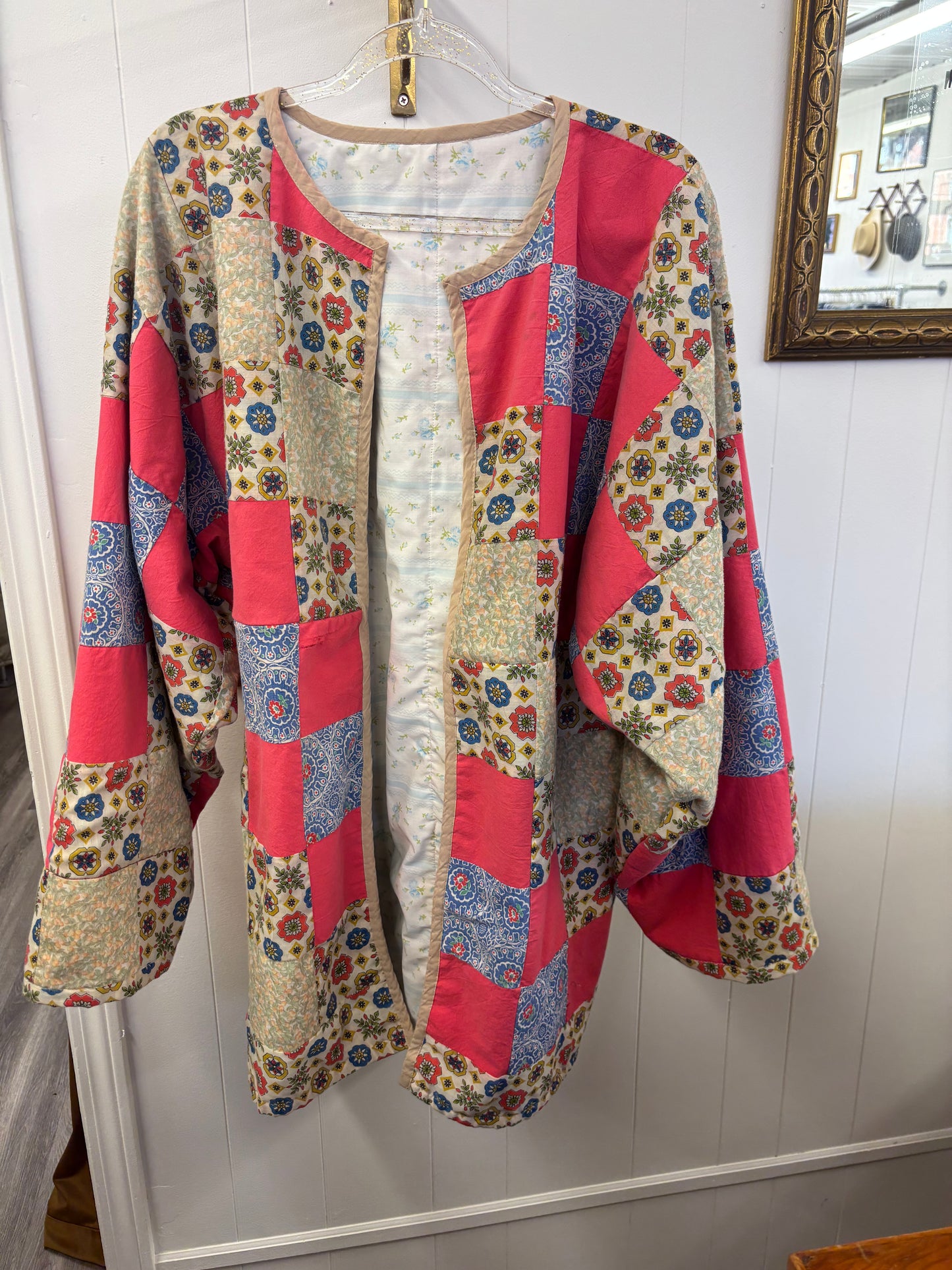 Vintage Quilt Barn Coat