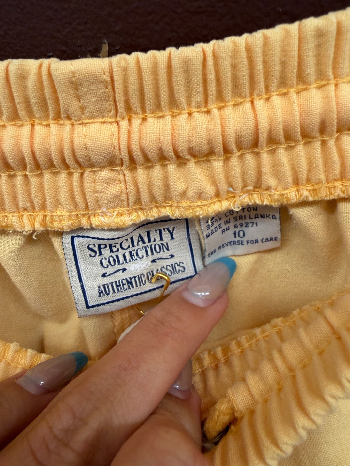 Butter Yellow Joggers