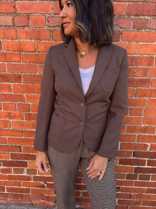 Brown Blazer