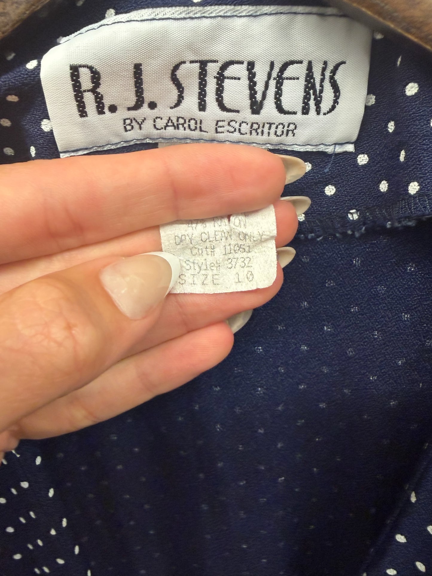 Polka Dot RJ Steven’s Dress
