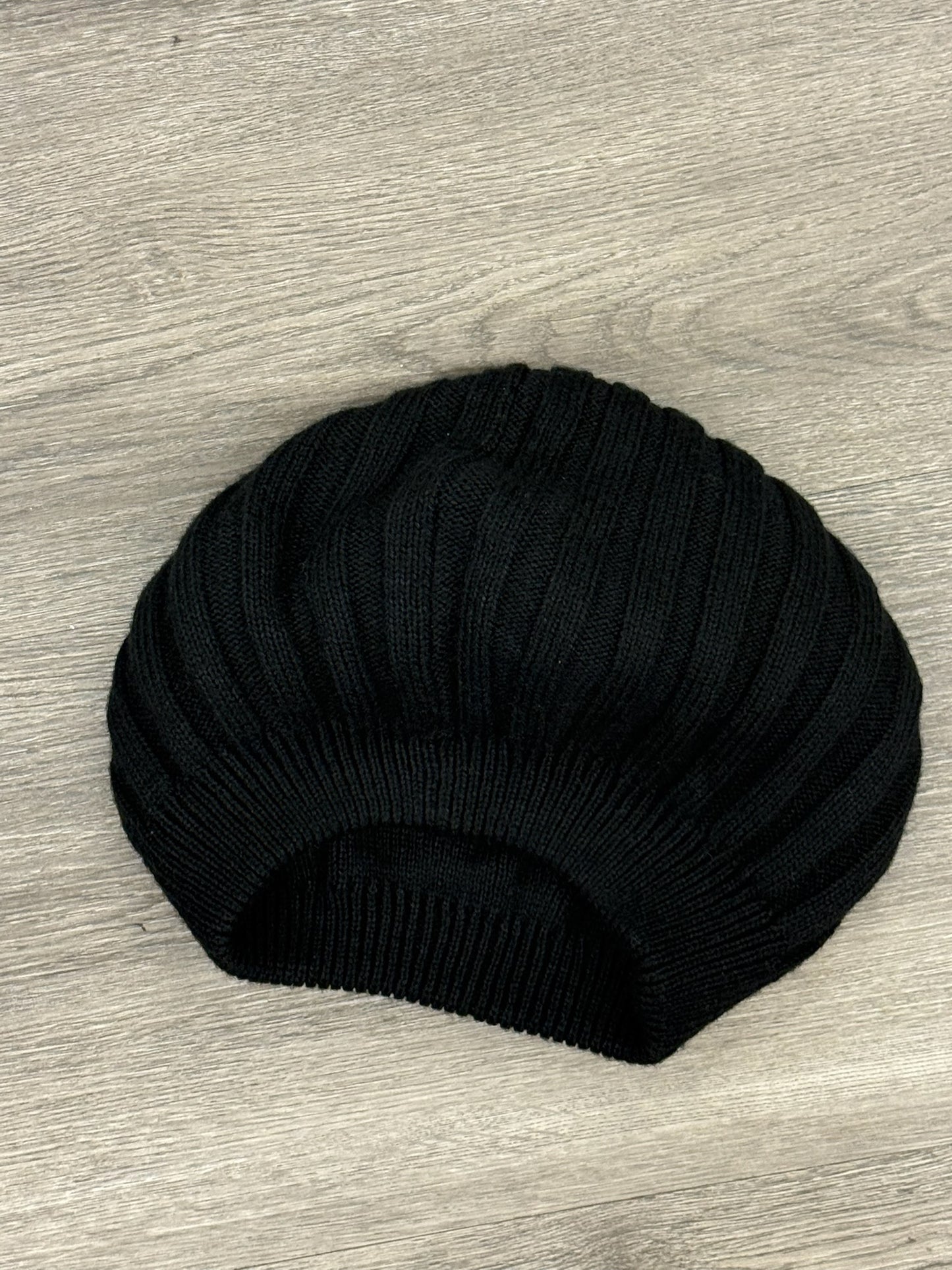 Black Knitted Cap