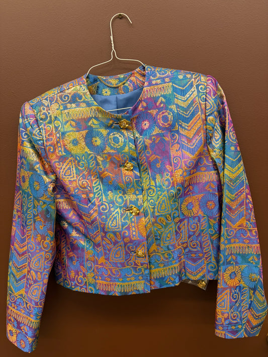 Vintage Doncaster Metallic Blazer