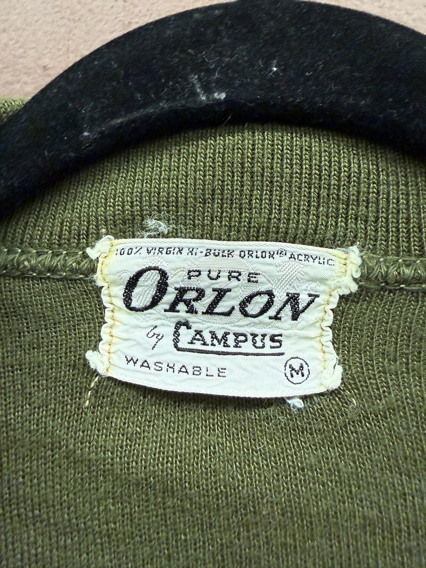 Men’s Olive Green Preppy Shirt