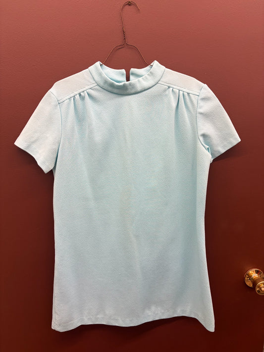 Light Blue Tunic Top