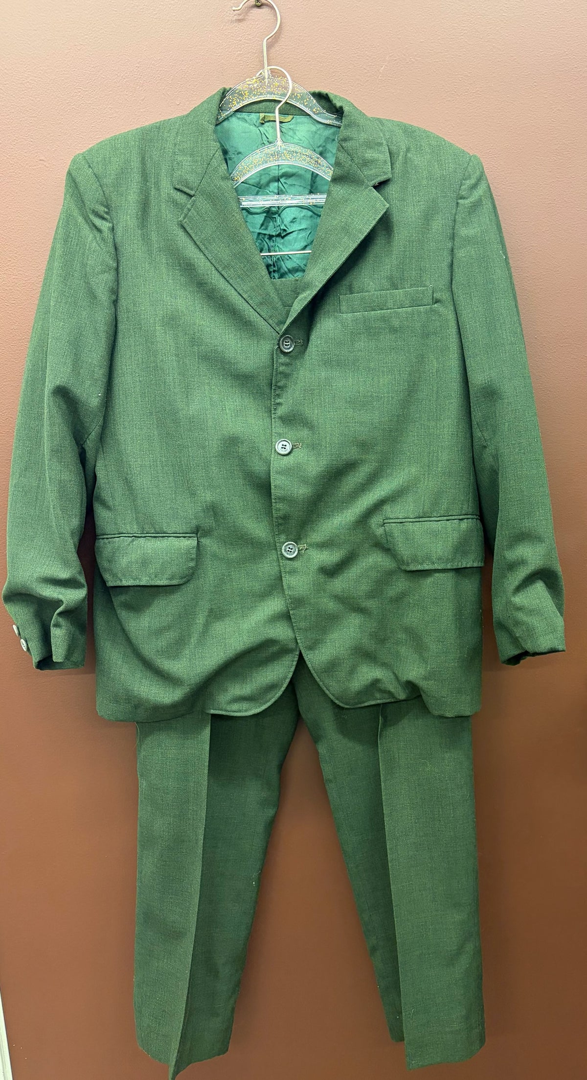 Men’s Vintage Emerald Green Suit