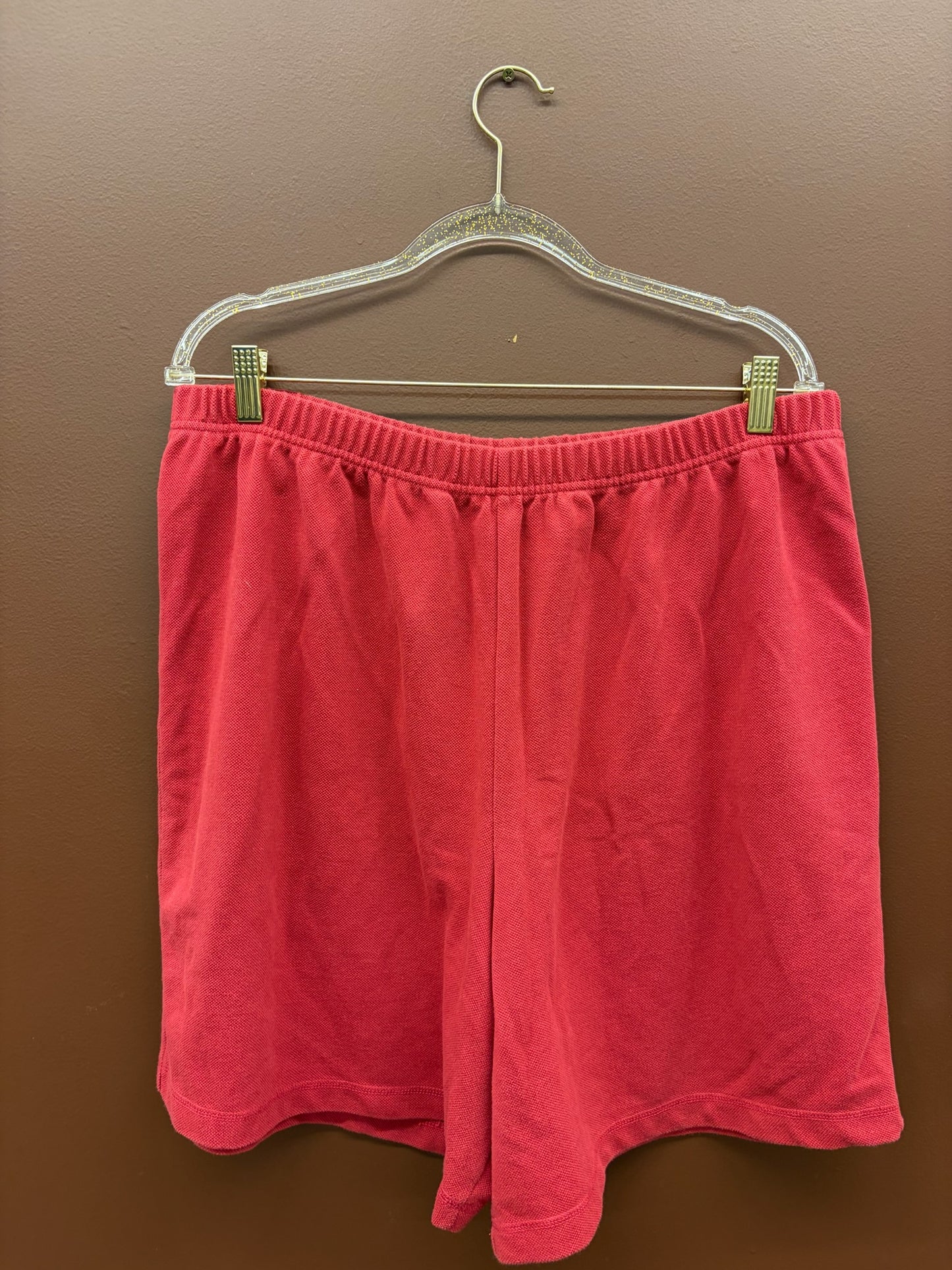Red 90’s Shorts