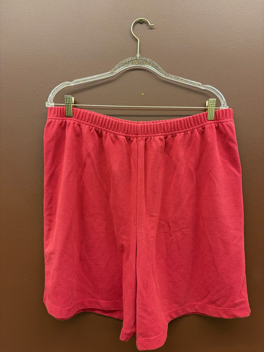 Red 90’s Shorts