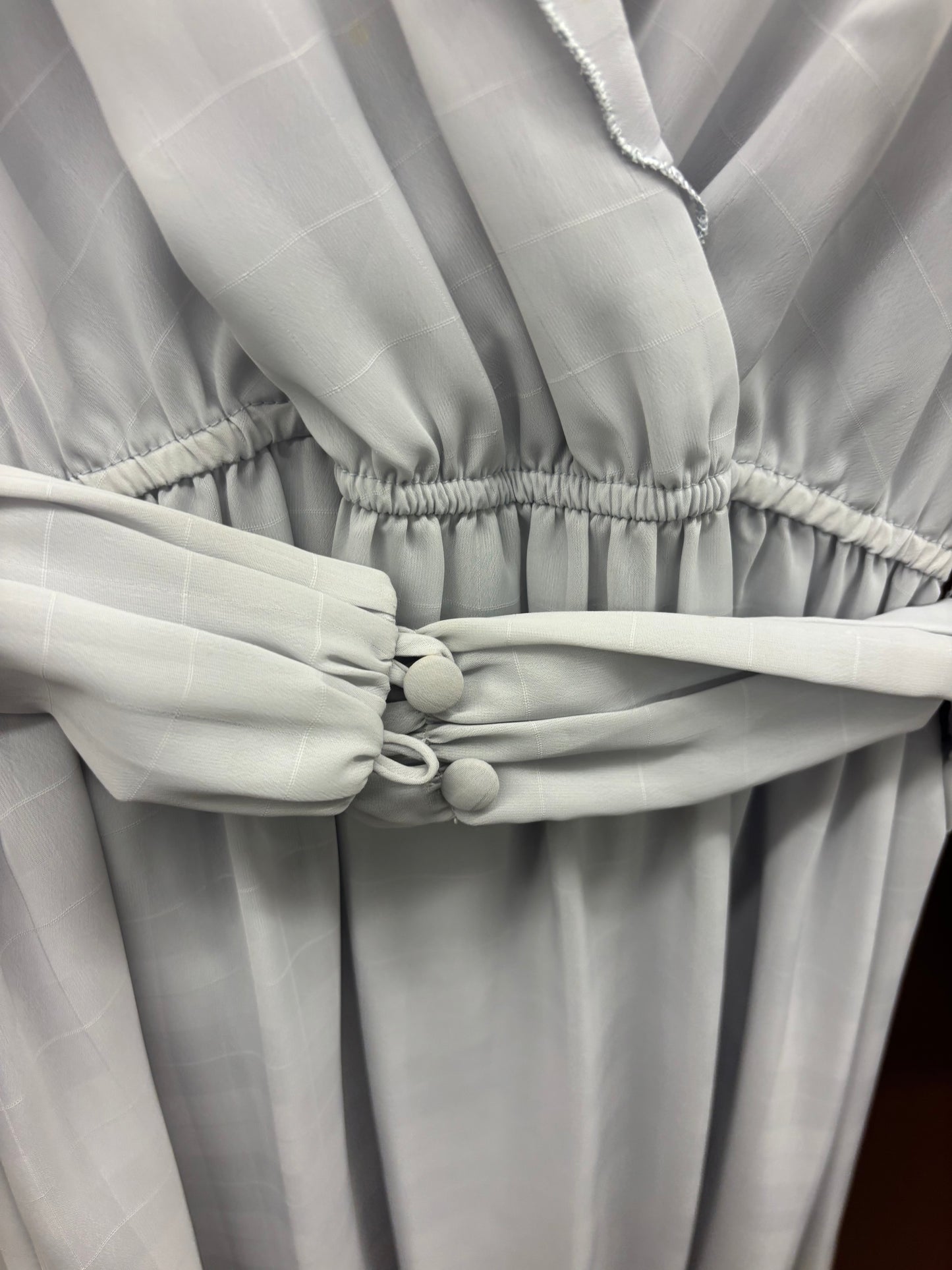 80’s Dove Grey Dress