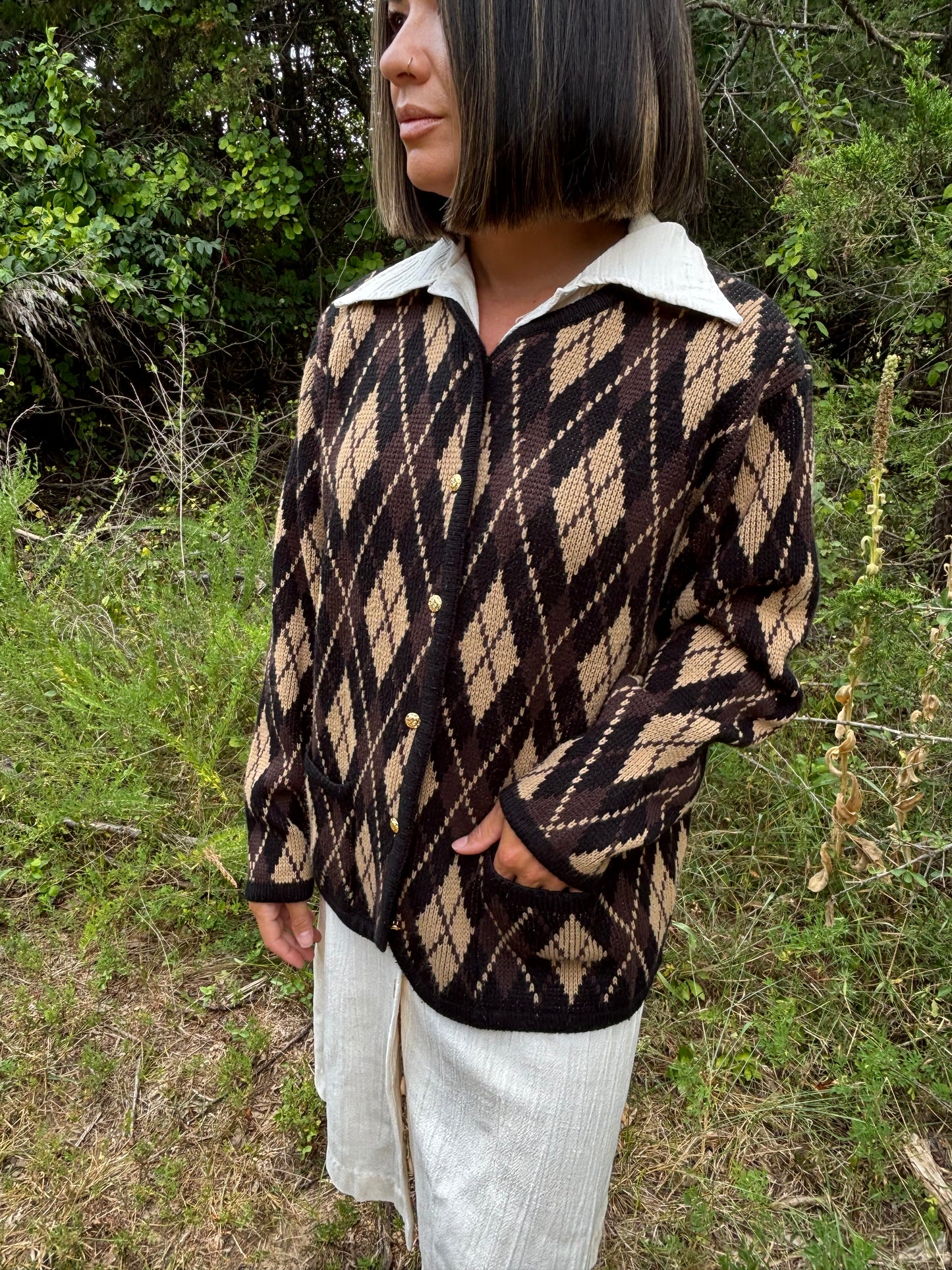 Y2K Posh Mom Cardigan