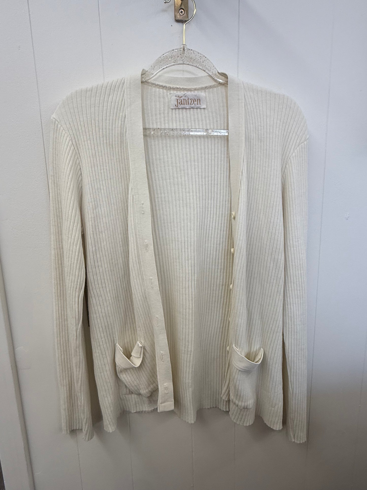 Ivory Button Cardigan