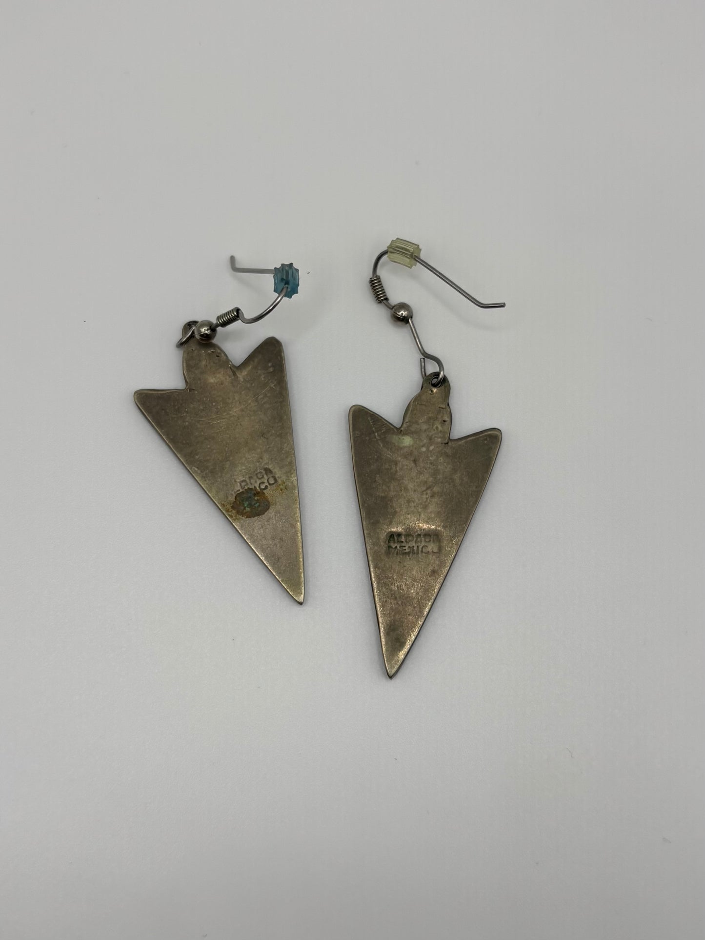 Alpaca Mexico Triangle Earrings