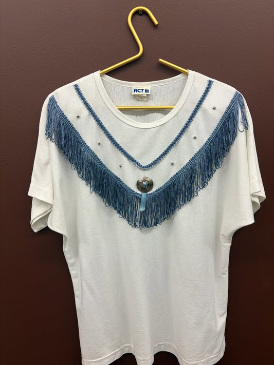 90’s Western Fringe Shirt
