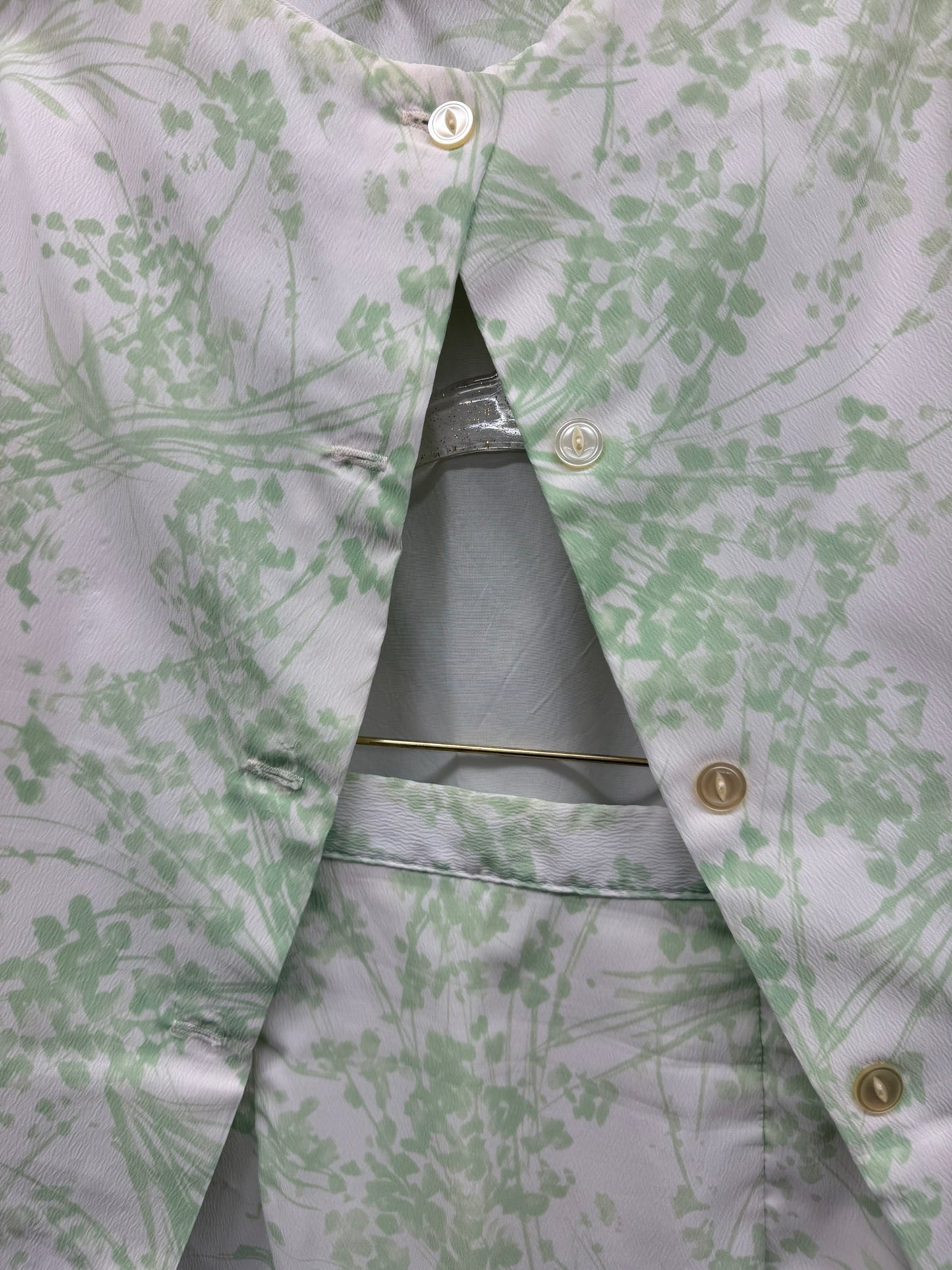 Mint Green Skirt & Top Set