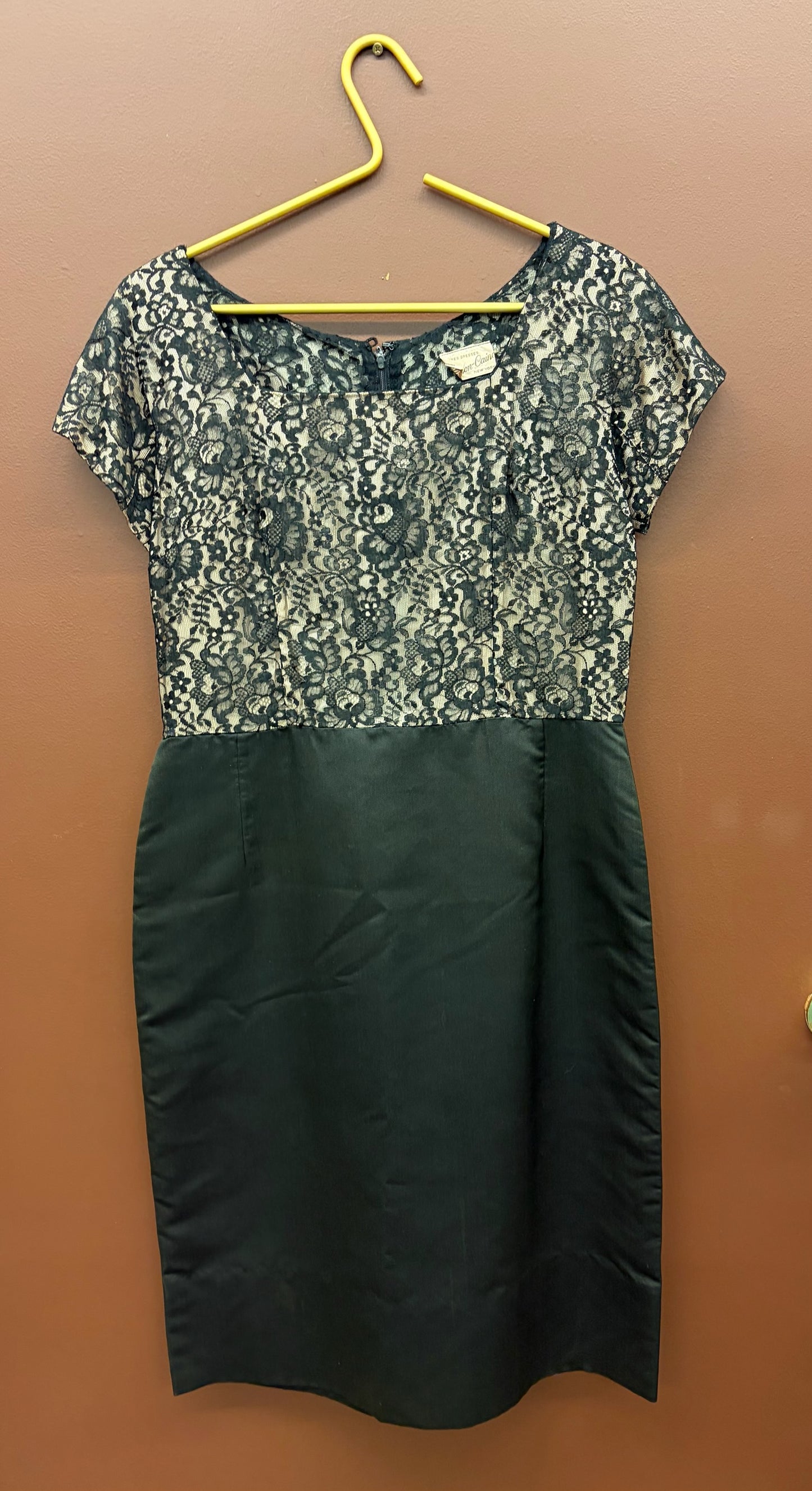 1950’s Black Lace Cocktail Dress