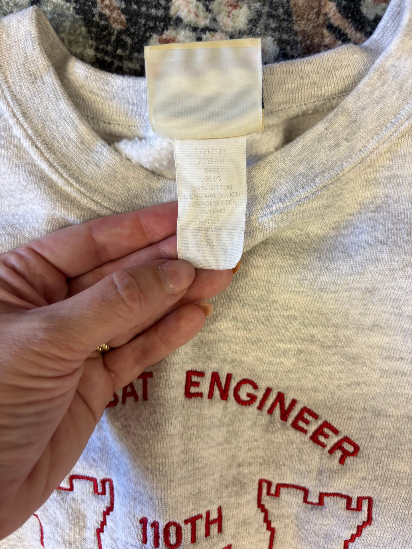 Vintage Combat Engineer Sweatshirt