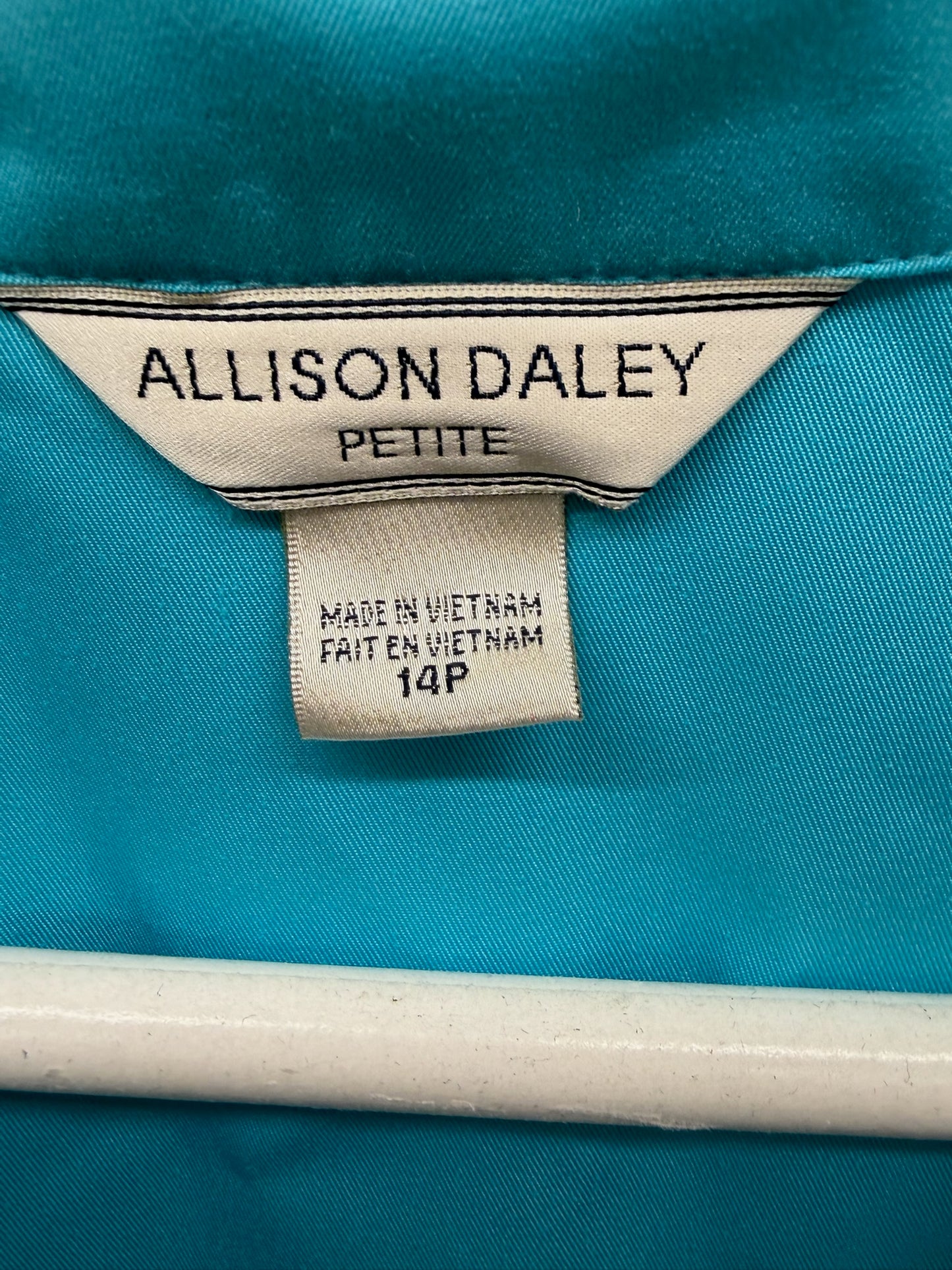Turquoise Windbreaker Vest