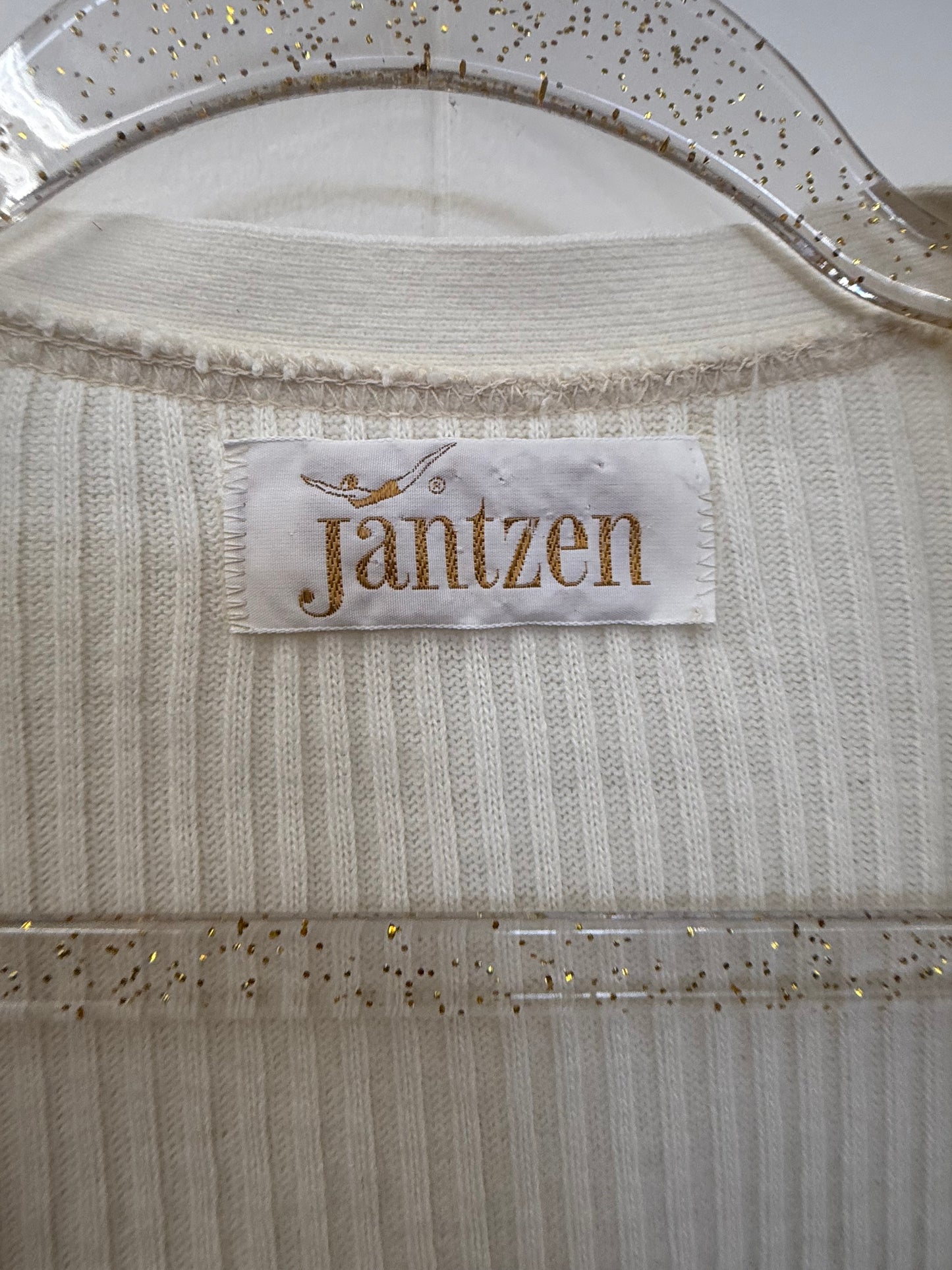 Ivory Button Cardigan