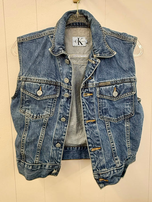 Vintage Calvin Klein Denim Vest