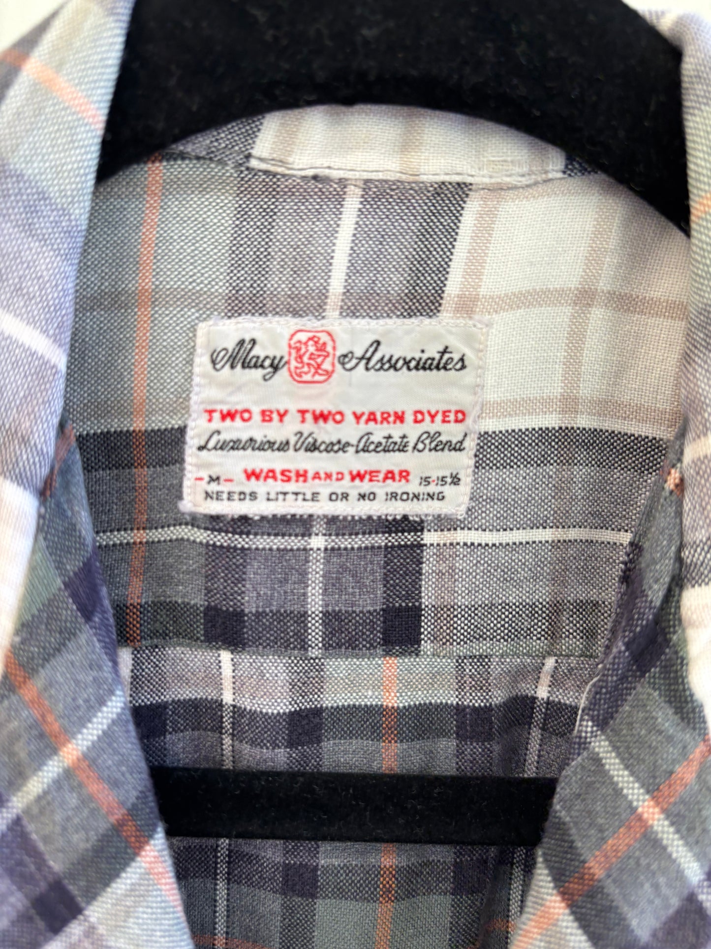 Vintage Blue Plaid