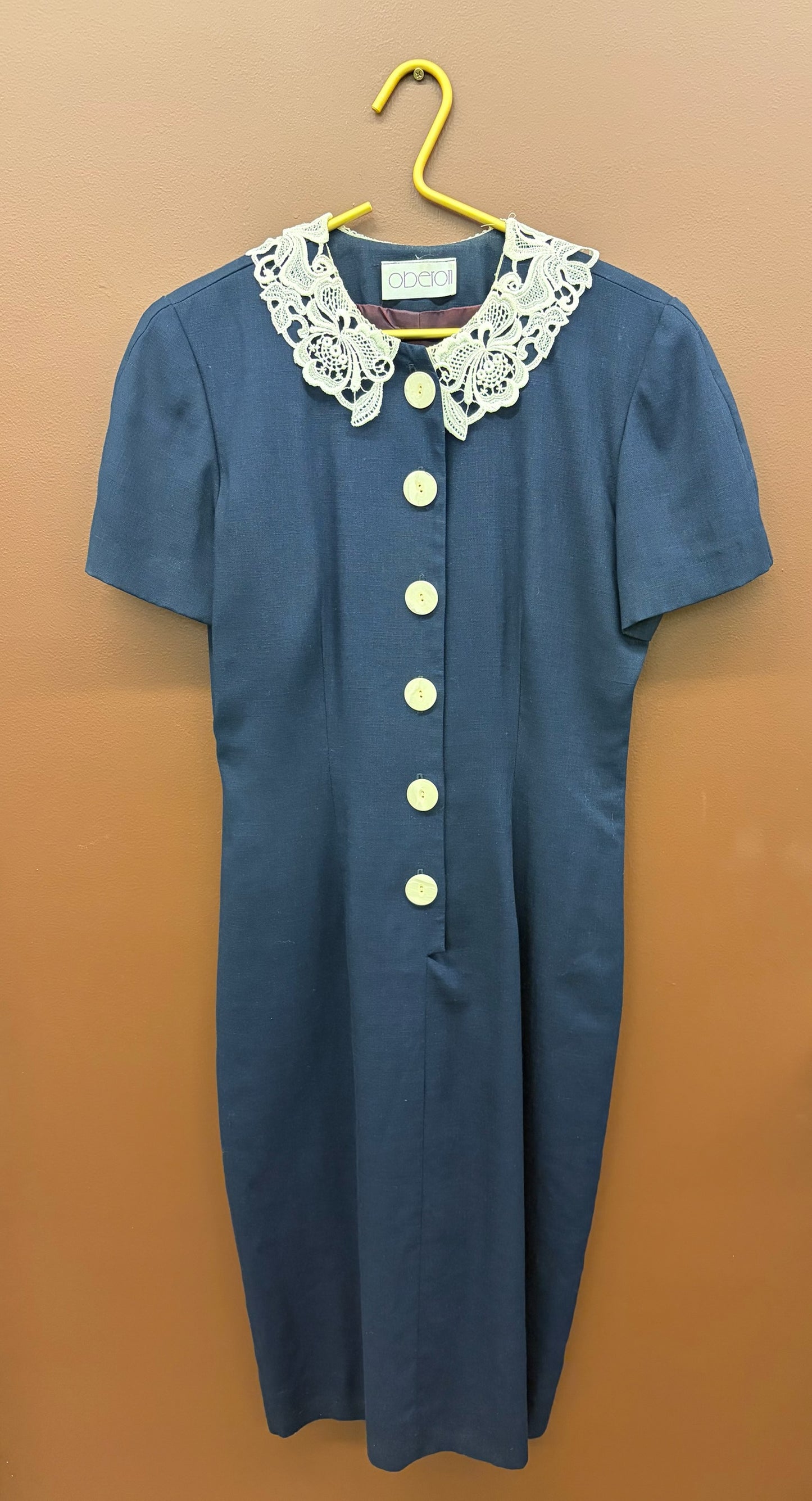 Lace Collar Dress
