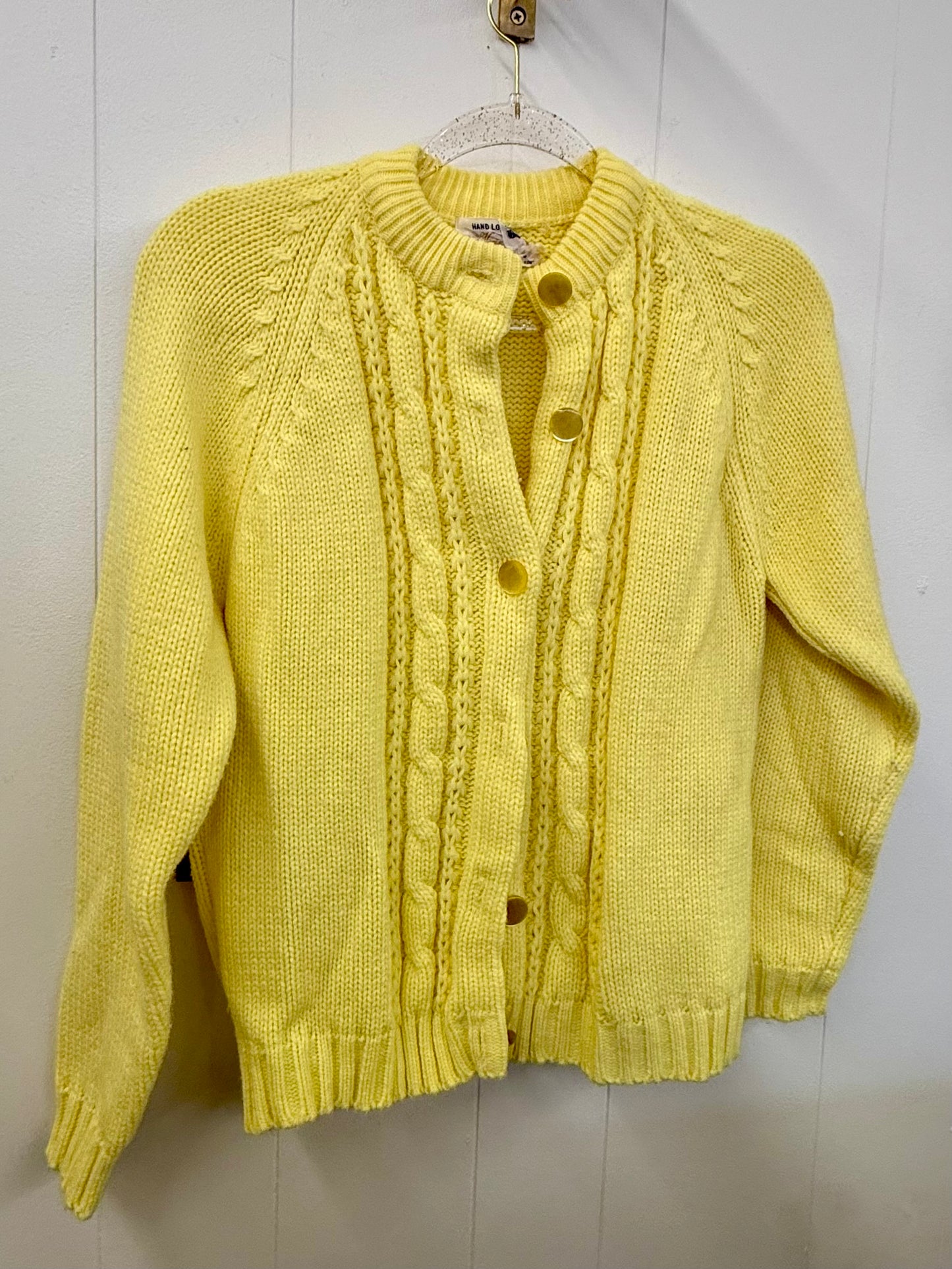 1970s Yellow Cardigan