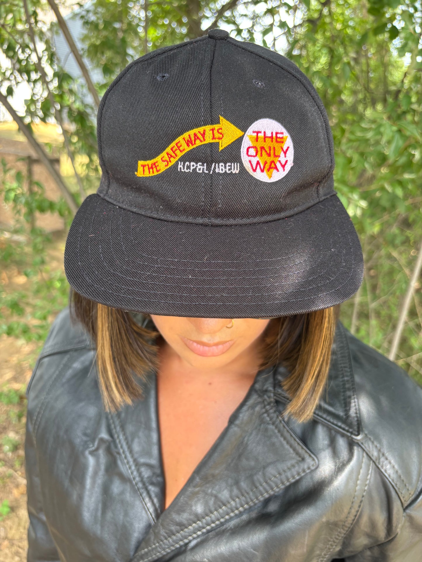 Safe Way is the Only Way Vintage Hat