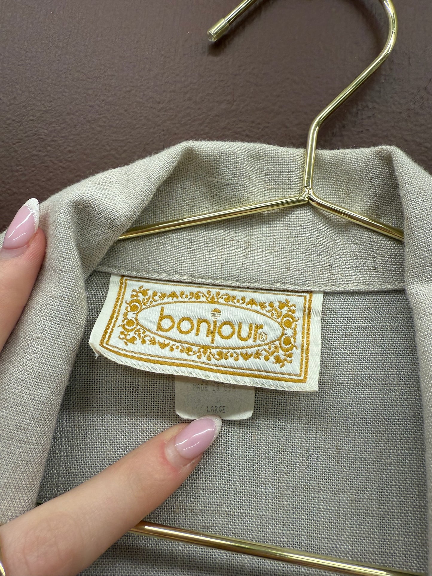 Light Linen Blazer Jacket