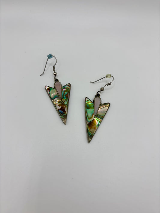 Alpaca Mexico Triangle Earrings