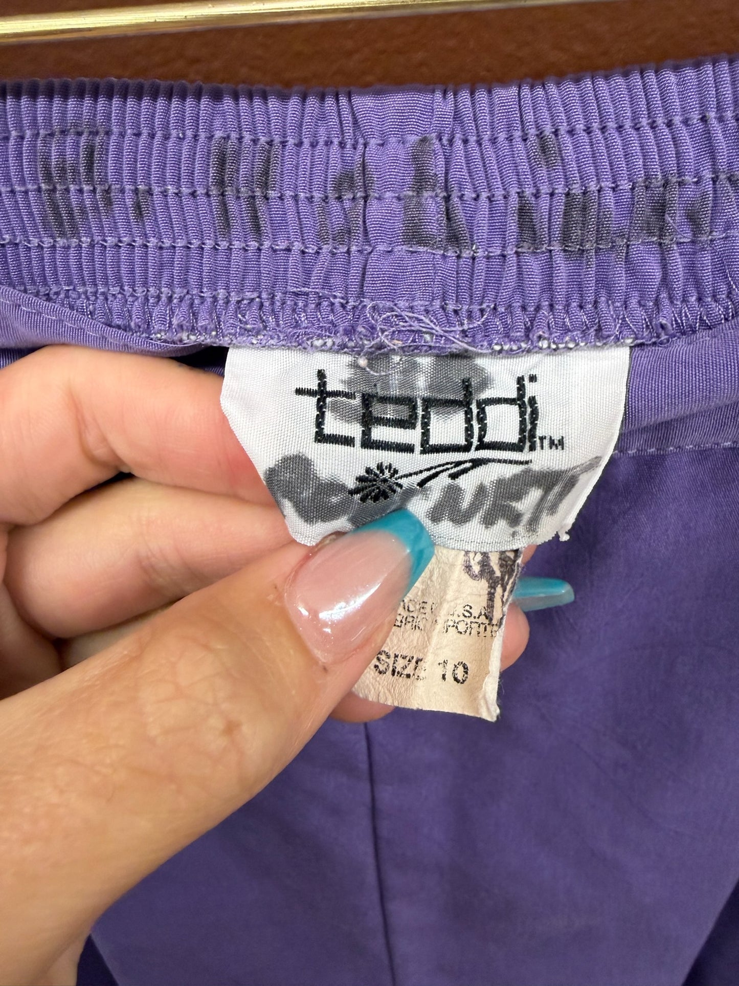 80’s Purple Ankle Pants