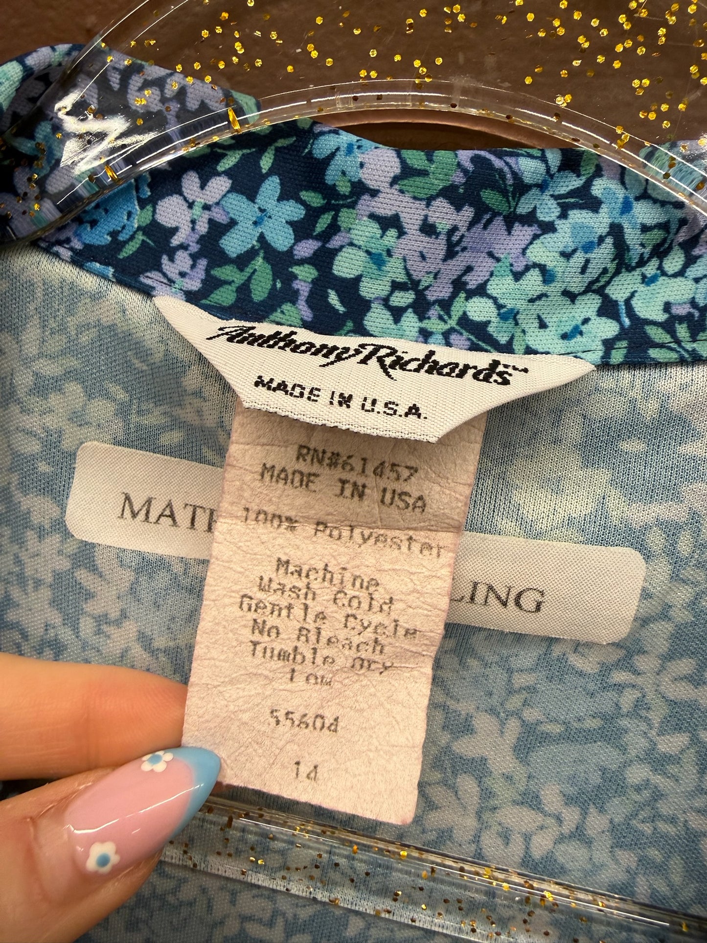 Lavender Fields Button Up