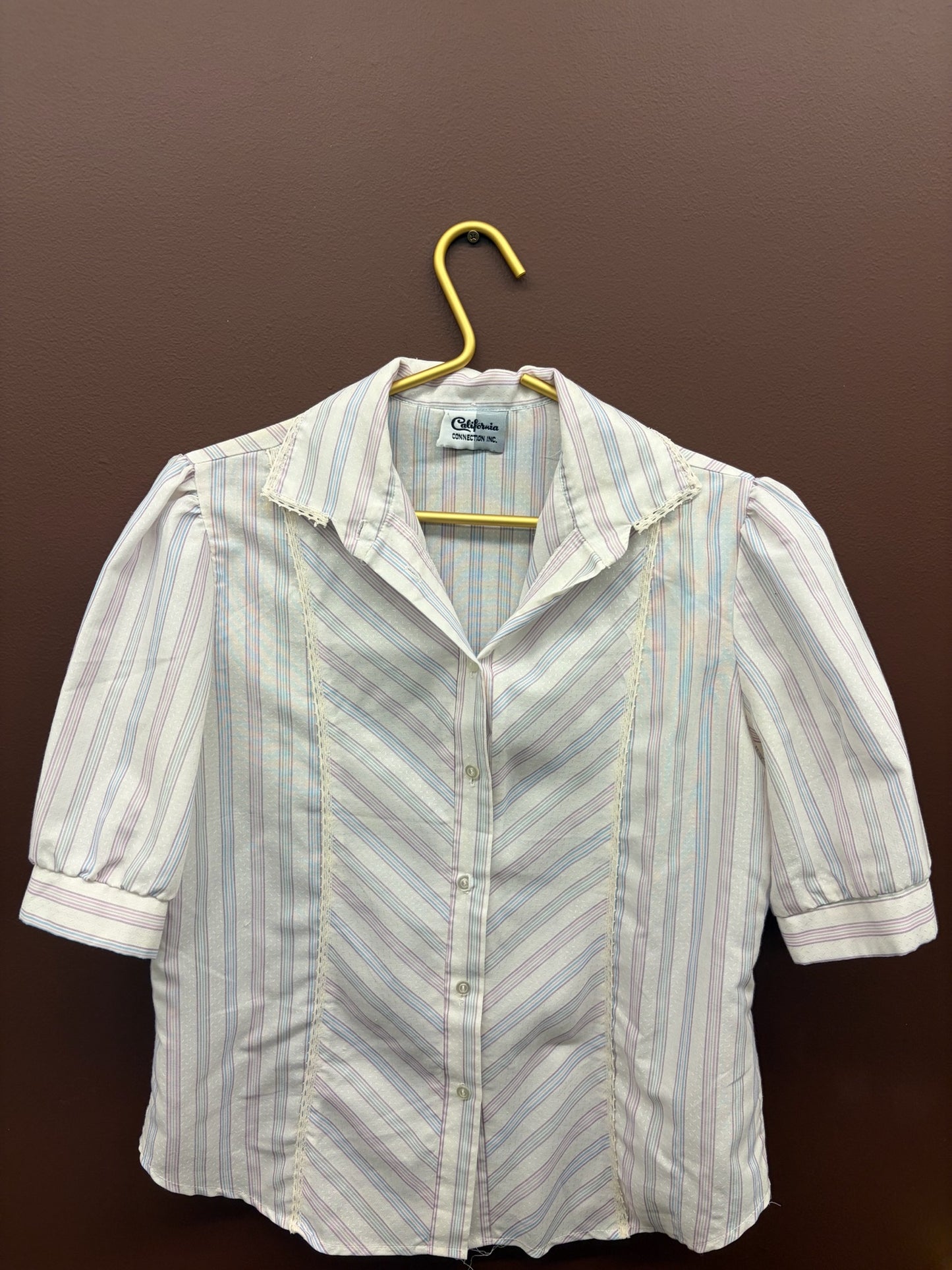 Striped Structured Top