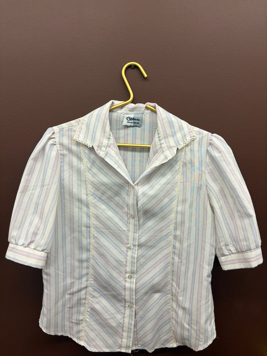 Striped Structured Top